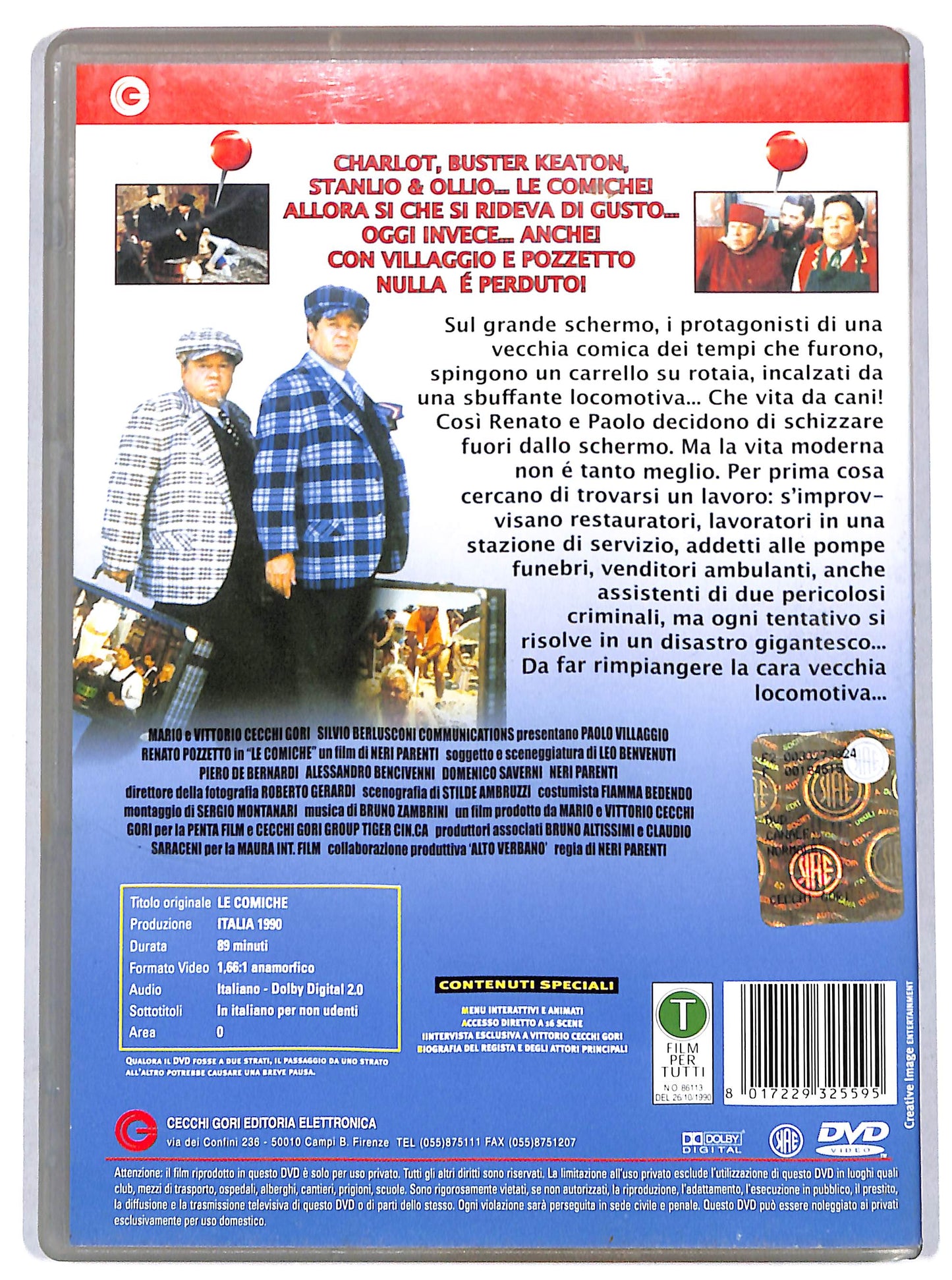 EBOND Le Comiche DVD D731612