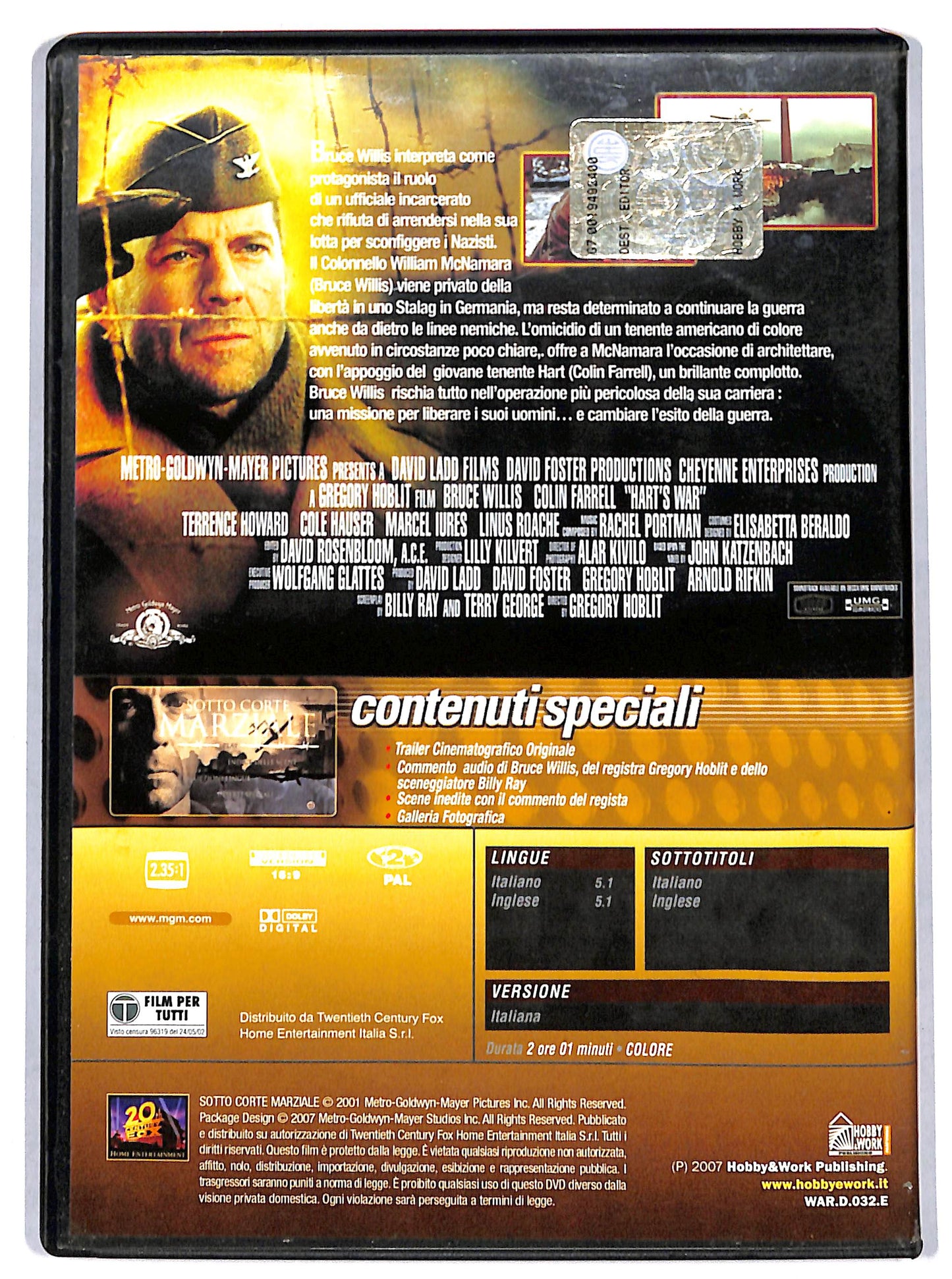 EBOND Sotto corte marziale EDITORIALE DVD D731617