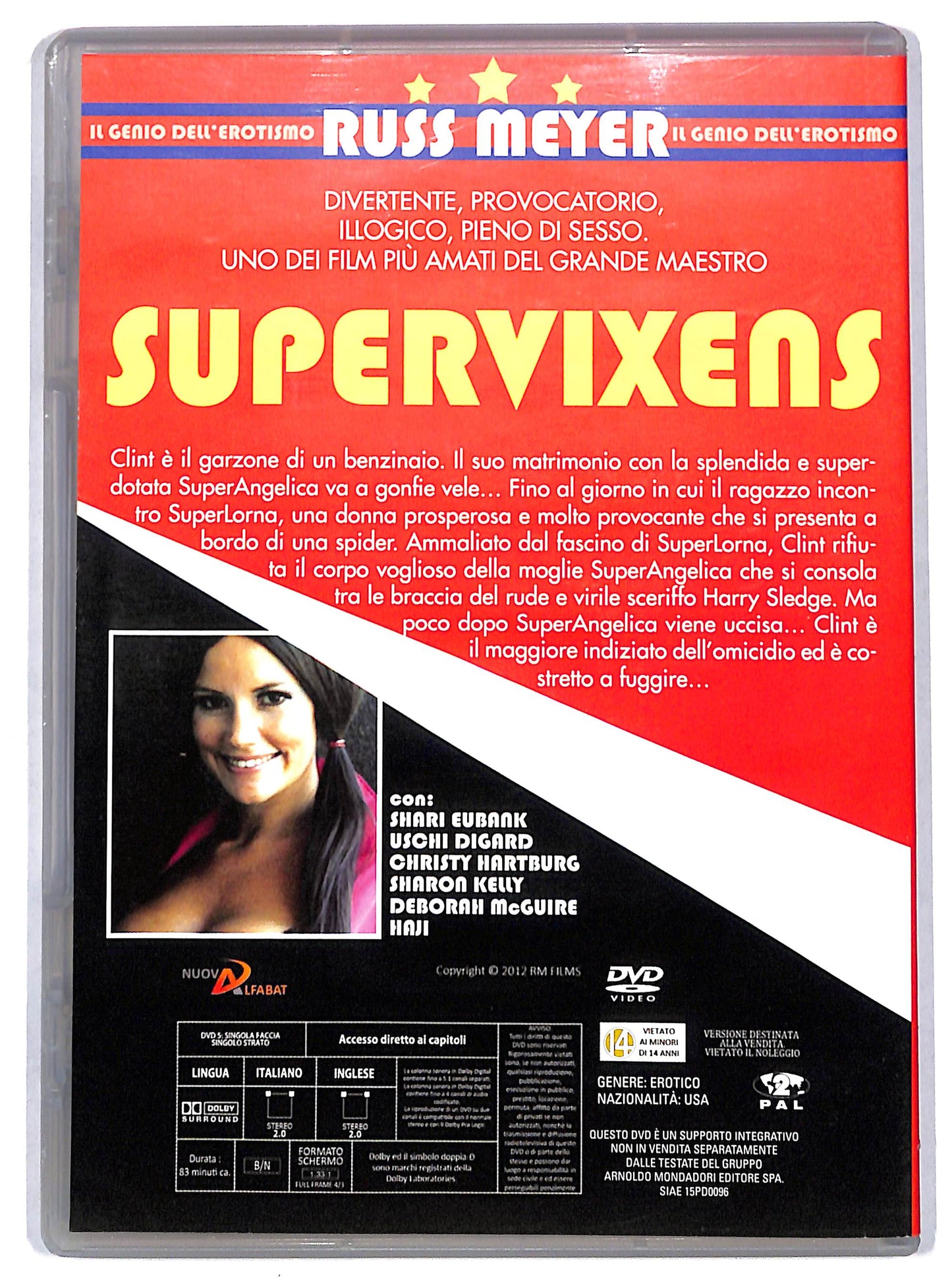 EBOND Supervixens EDITORIALE DVD D731634