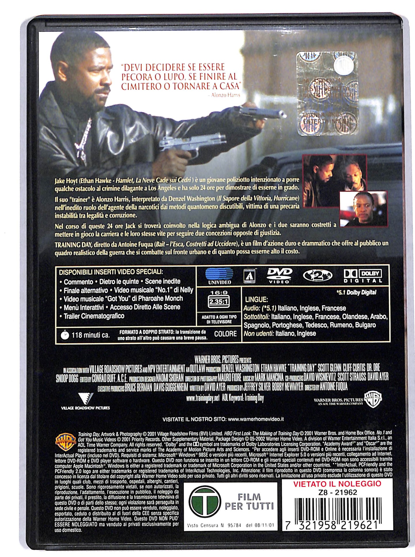 EBOND Training Day DVD D731757