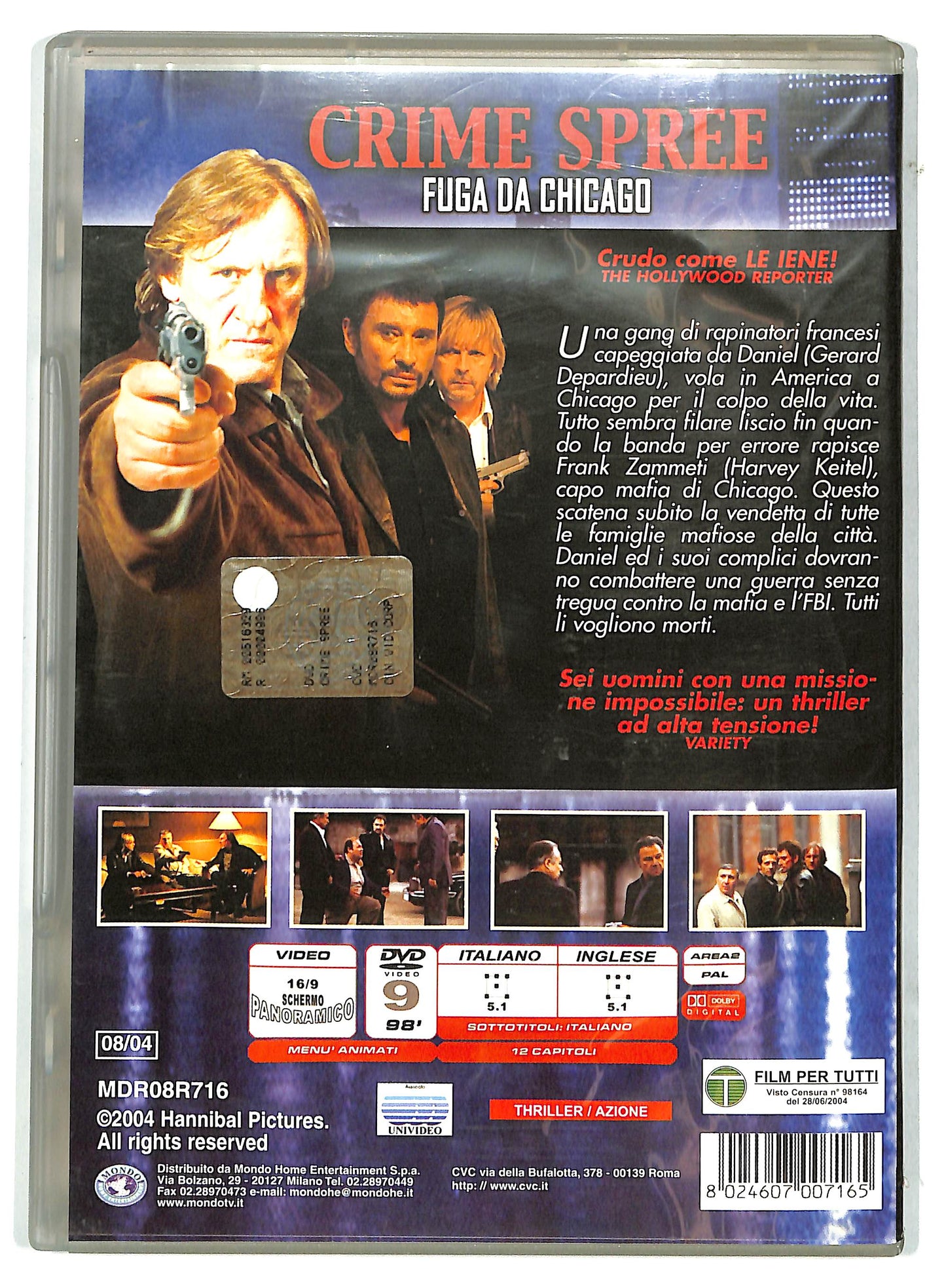EBOND Crime Spree - In fuga da Chicago Noleggio DVD NOLEGGIO D731809