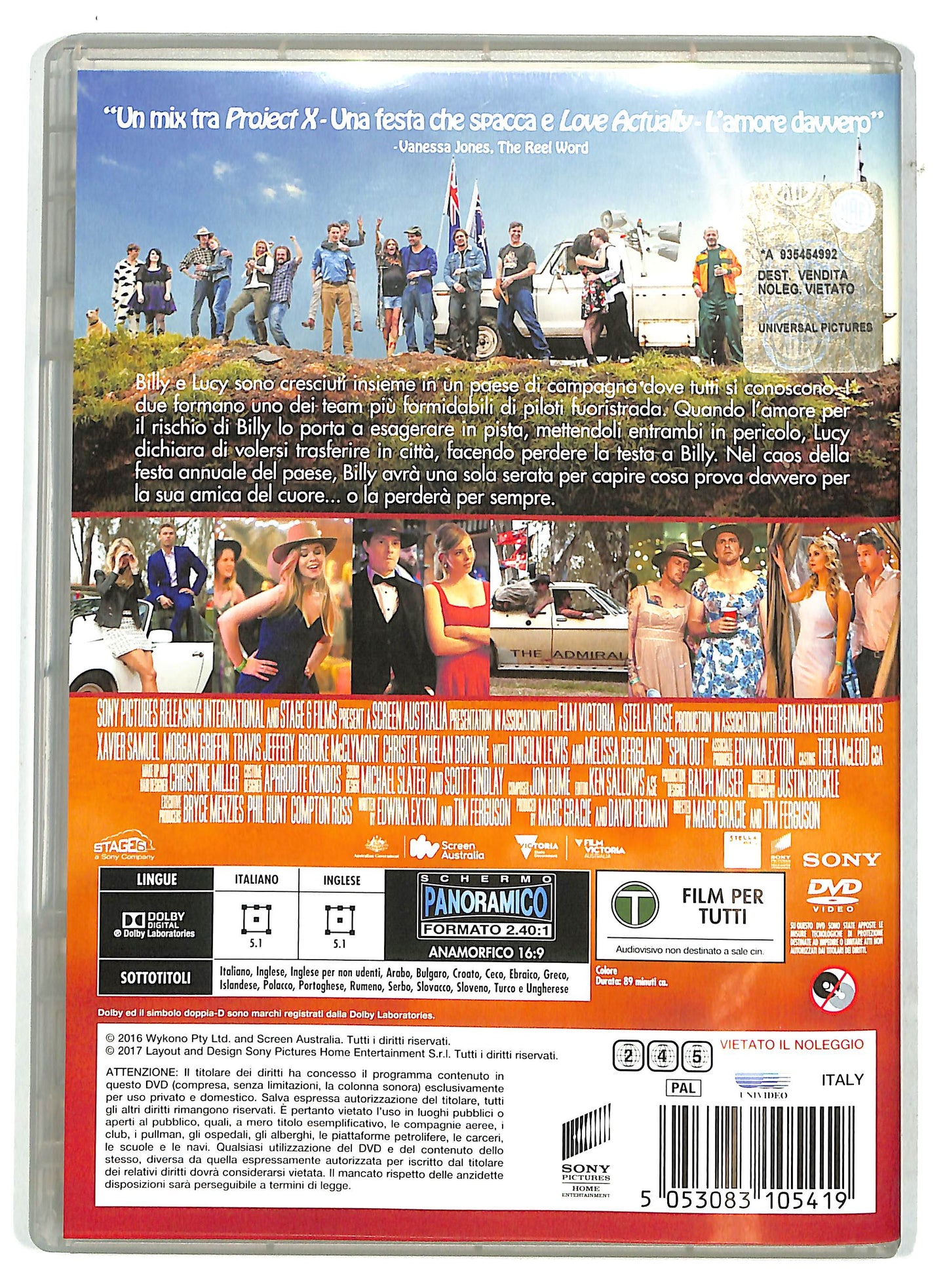 EBOND Spin out amore in testacoda DVD D731812