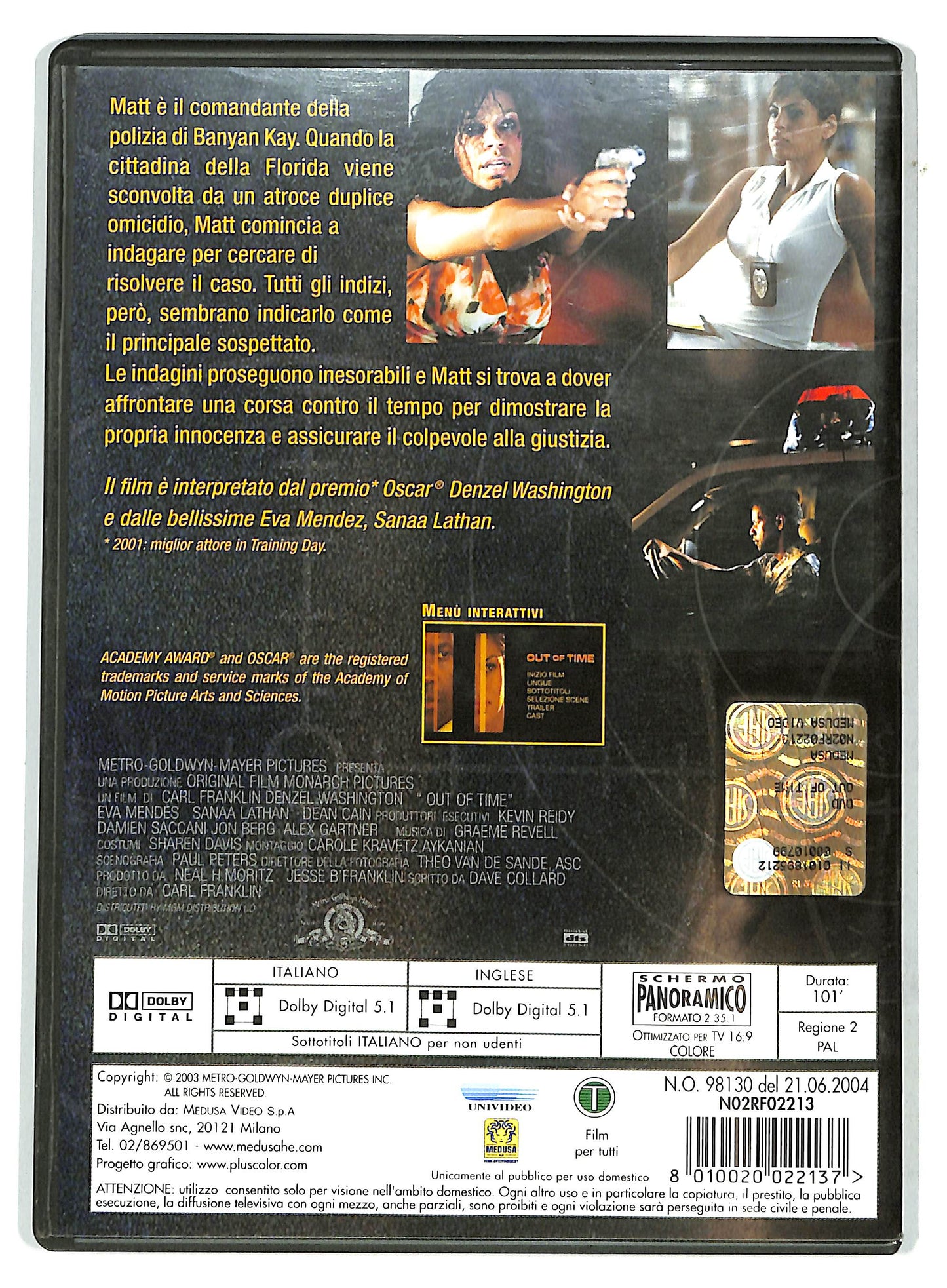 EBOND Out of time NOLEGGIO DVD D731861