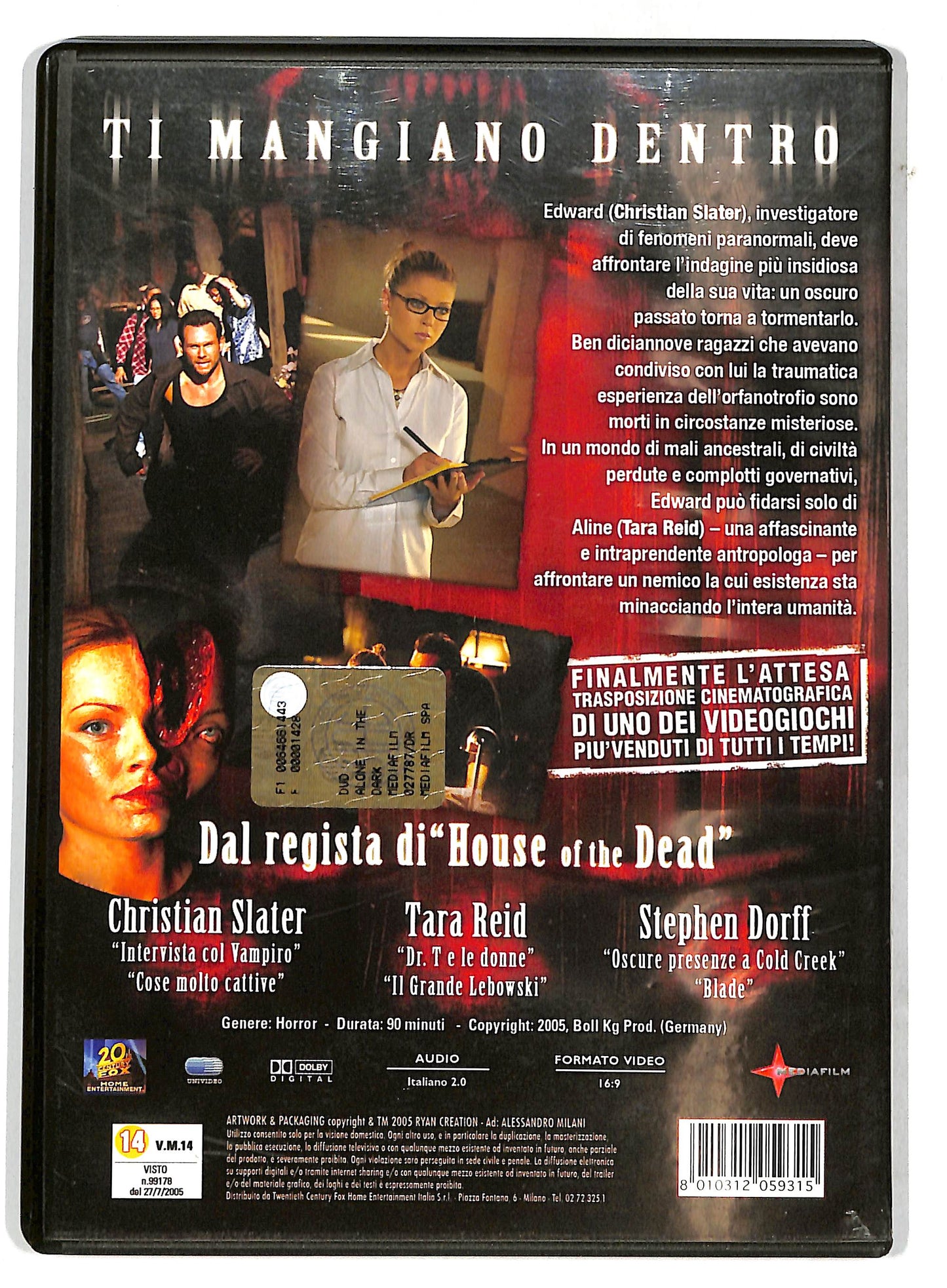 EBOND Alone in the Dark DVD D731925