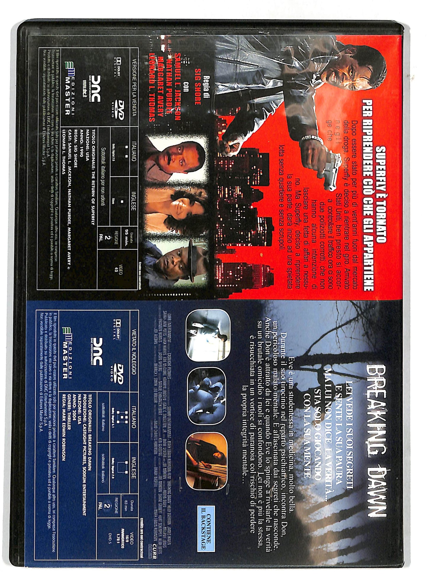 EBOND Breaking Dawn + Il ritorno di Superfly (Combo) EDITORIALE DVD D732006