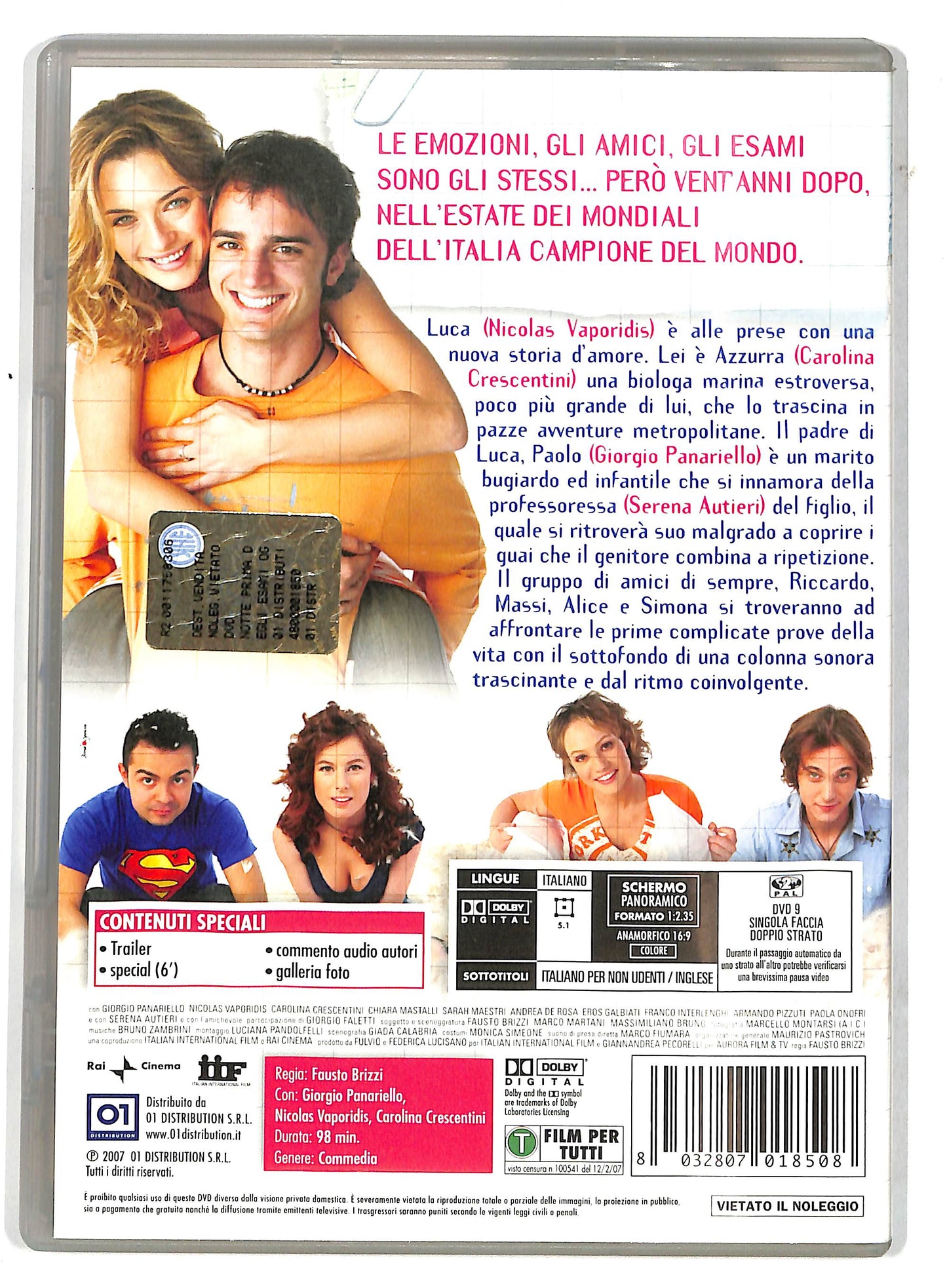 EBOND Notte prima degli Esami DVD D732063