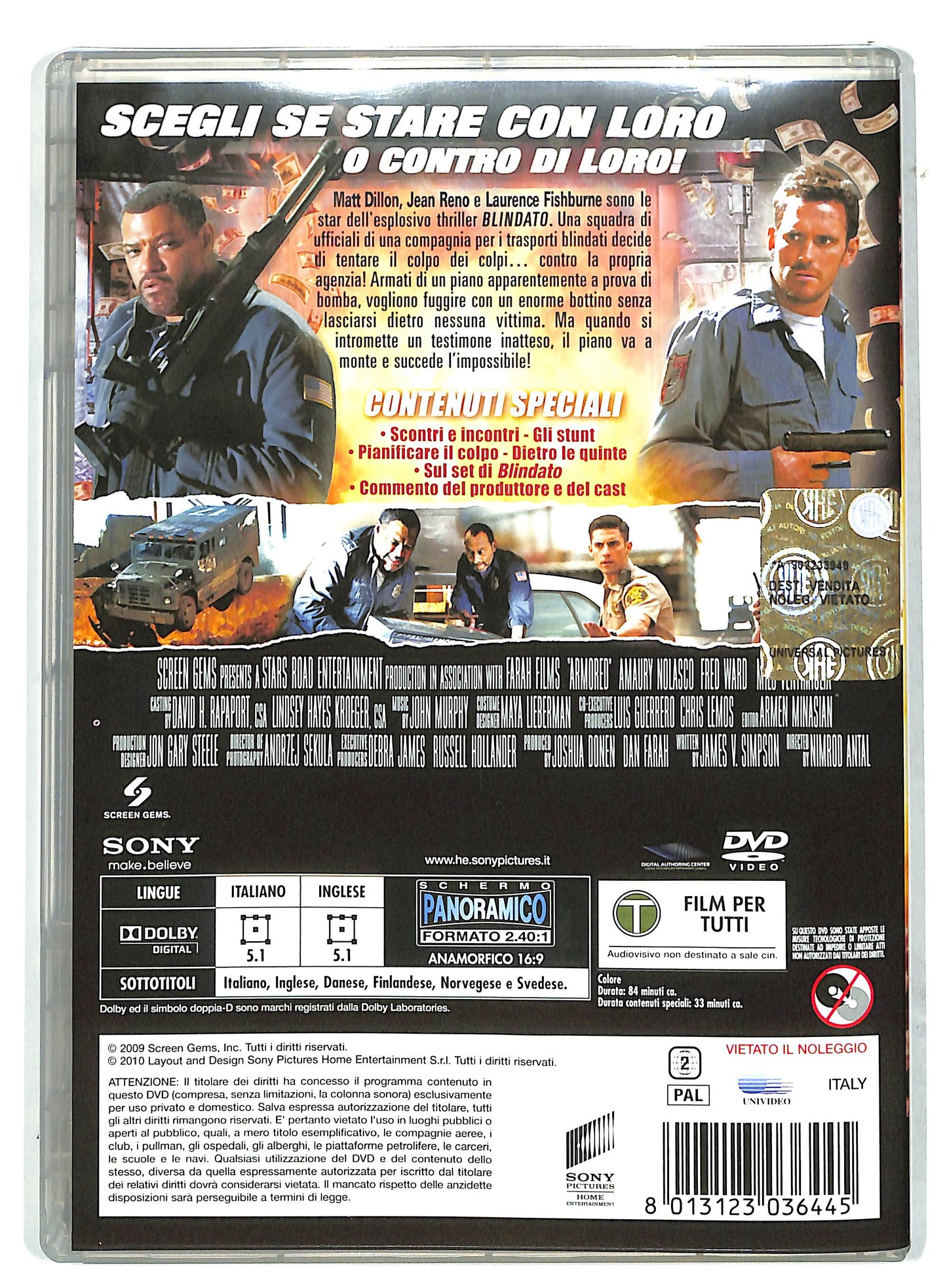 EBOND Blindato DVD D732234