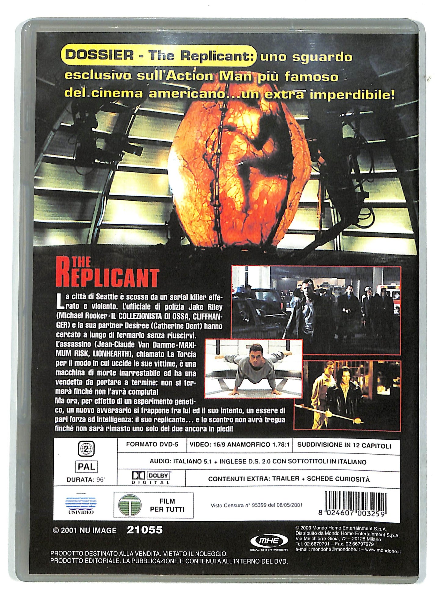EBOND The Replicant DVD D732255