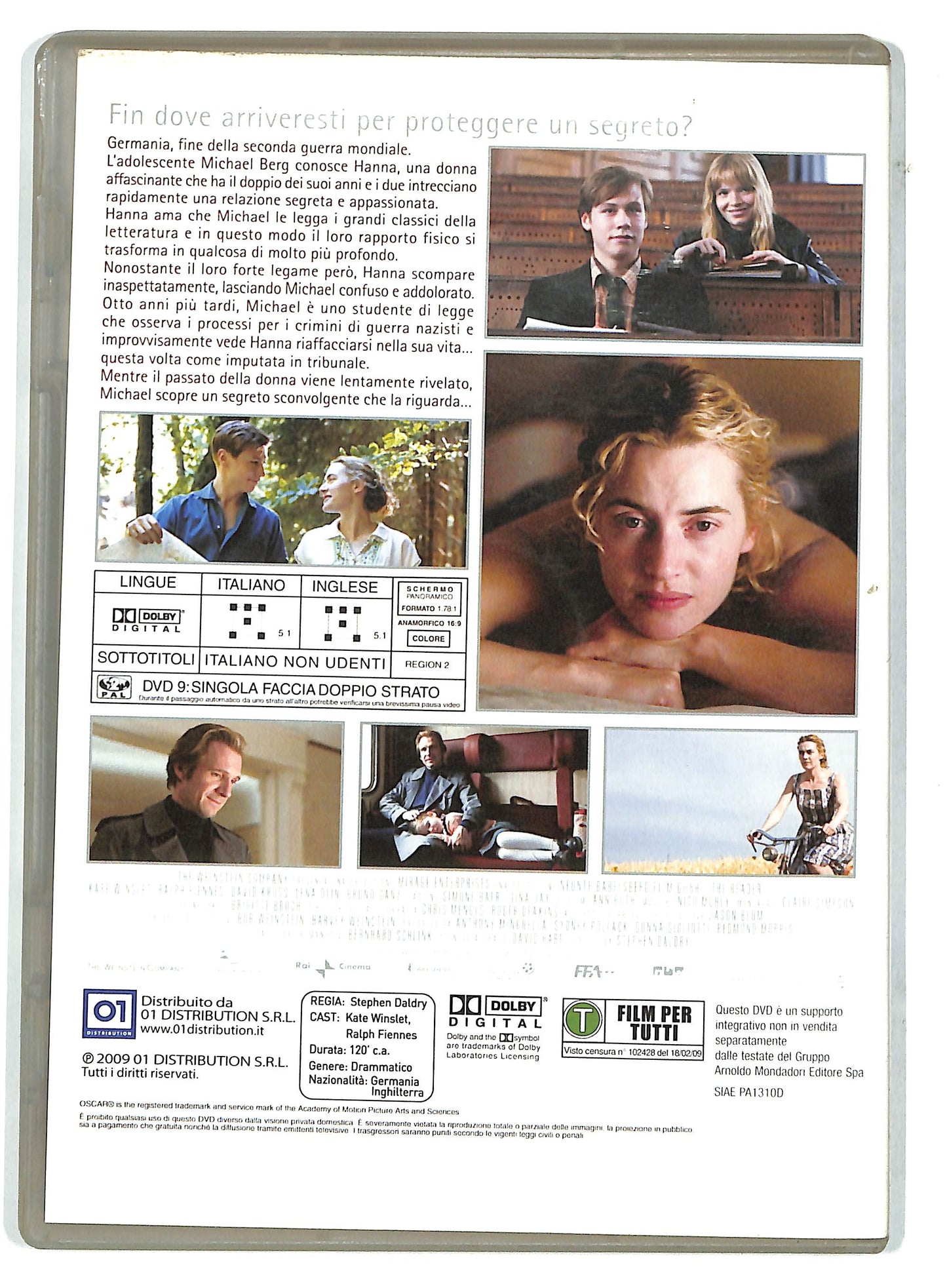 EBOND The Reader - A voce alta EDITORIALE DVD D732301