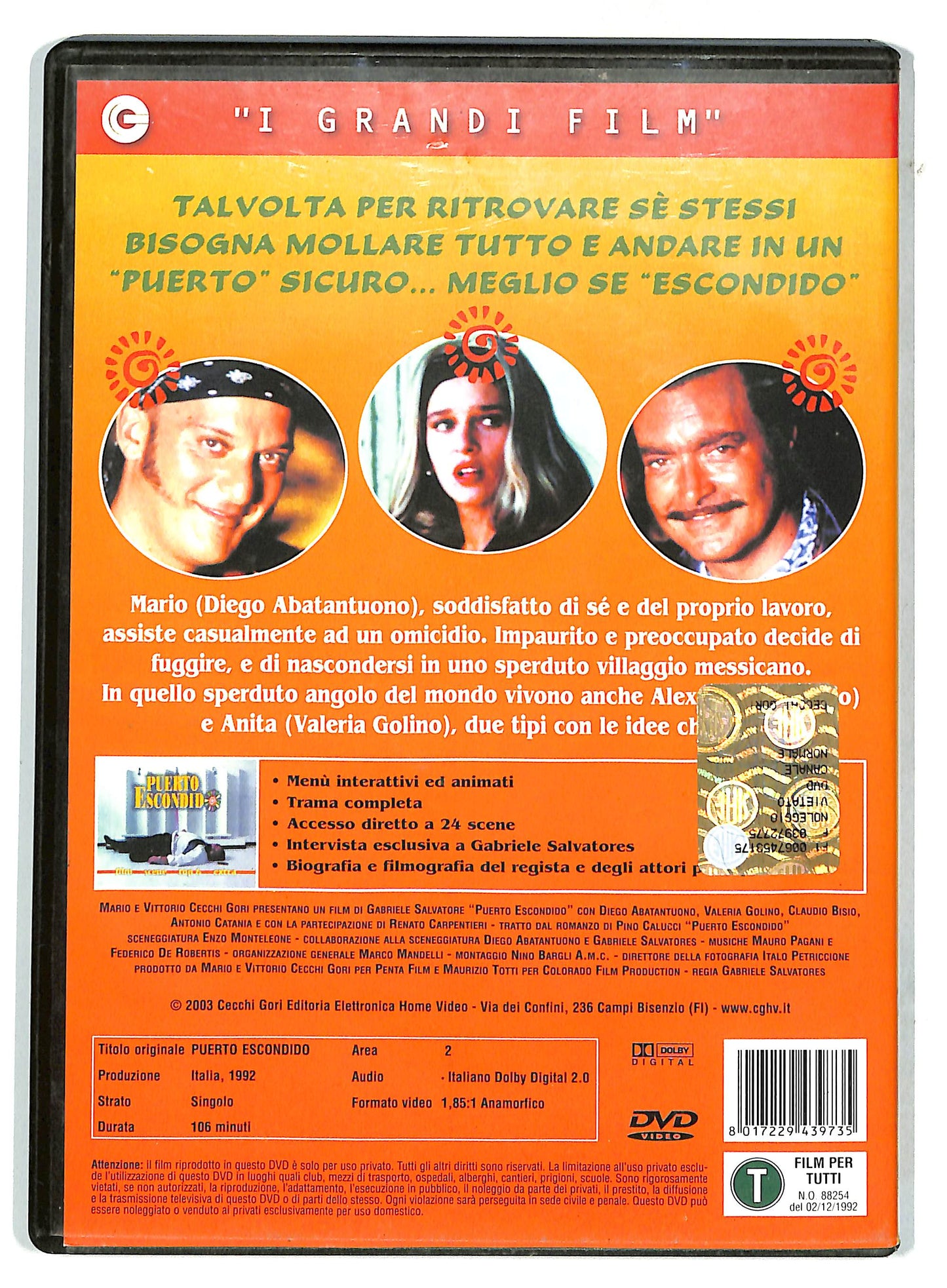 EBOND Puerto Escondido DVD D732305