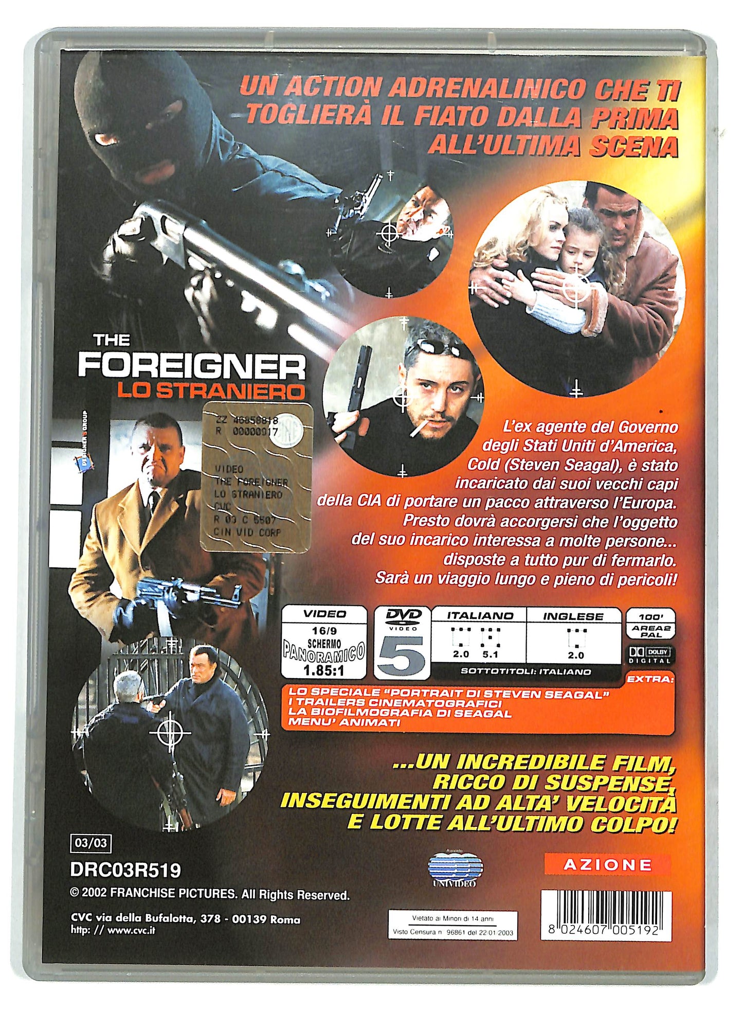 EBOND The Foreigner - Lo straniero DVD D732313