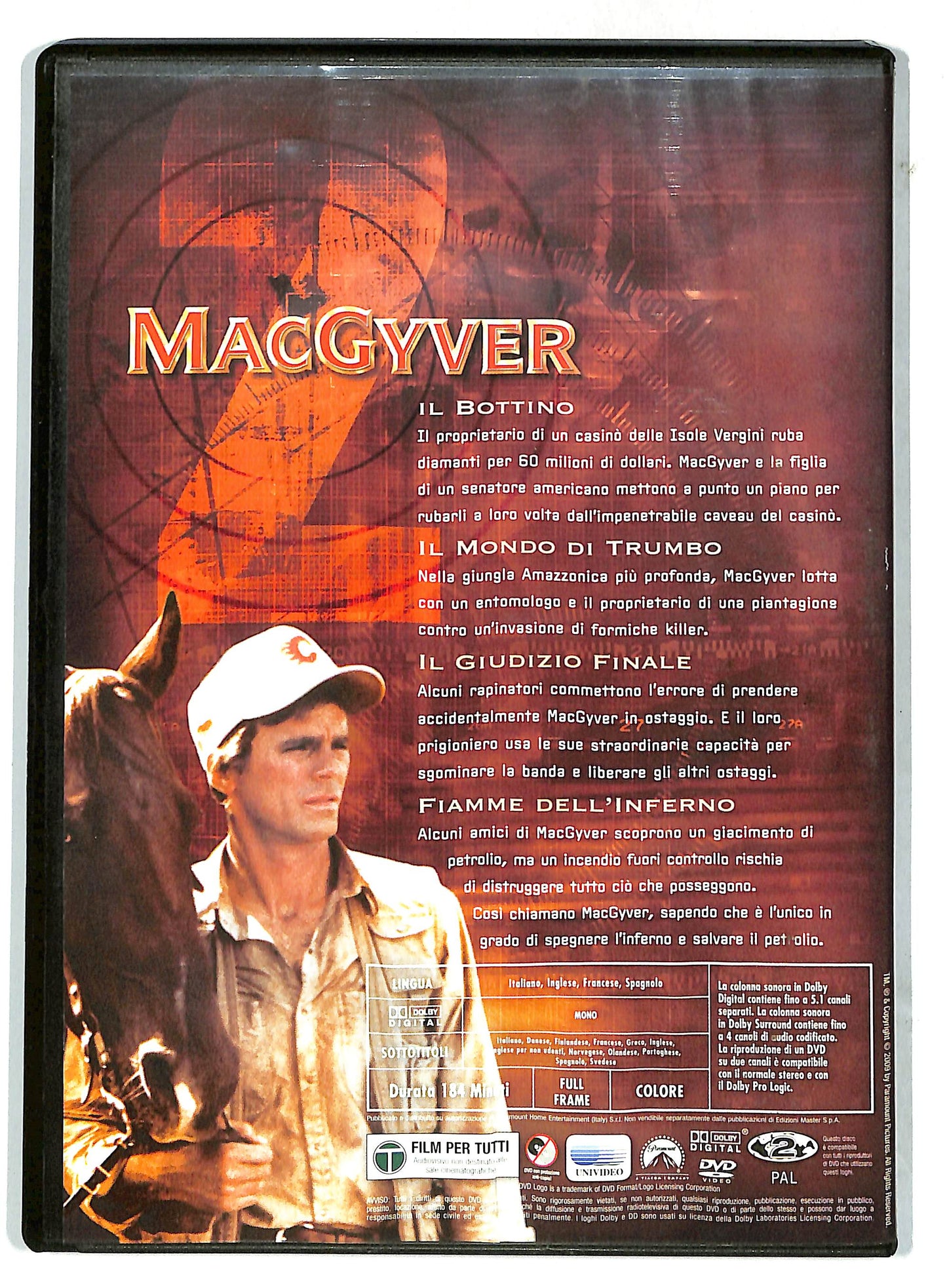 EBOND MacGyver Stagione 1 Volume 2 EDITORIALE DVD D732325