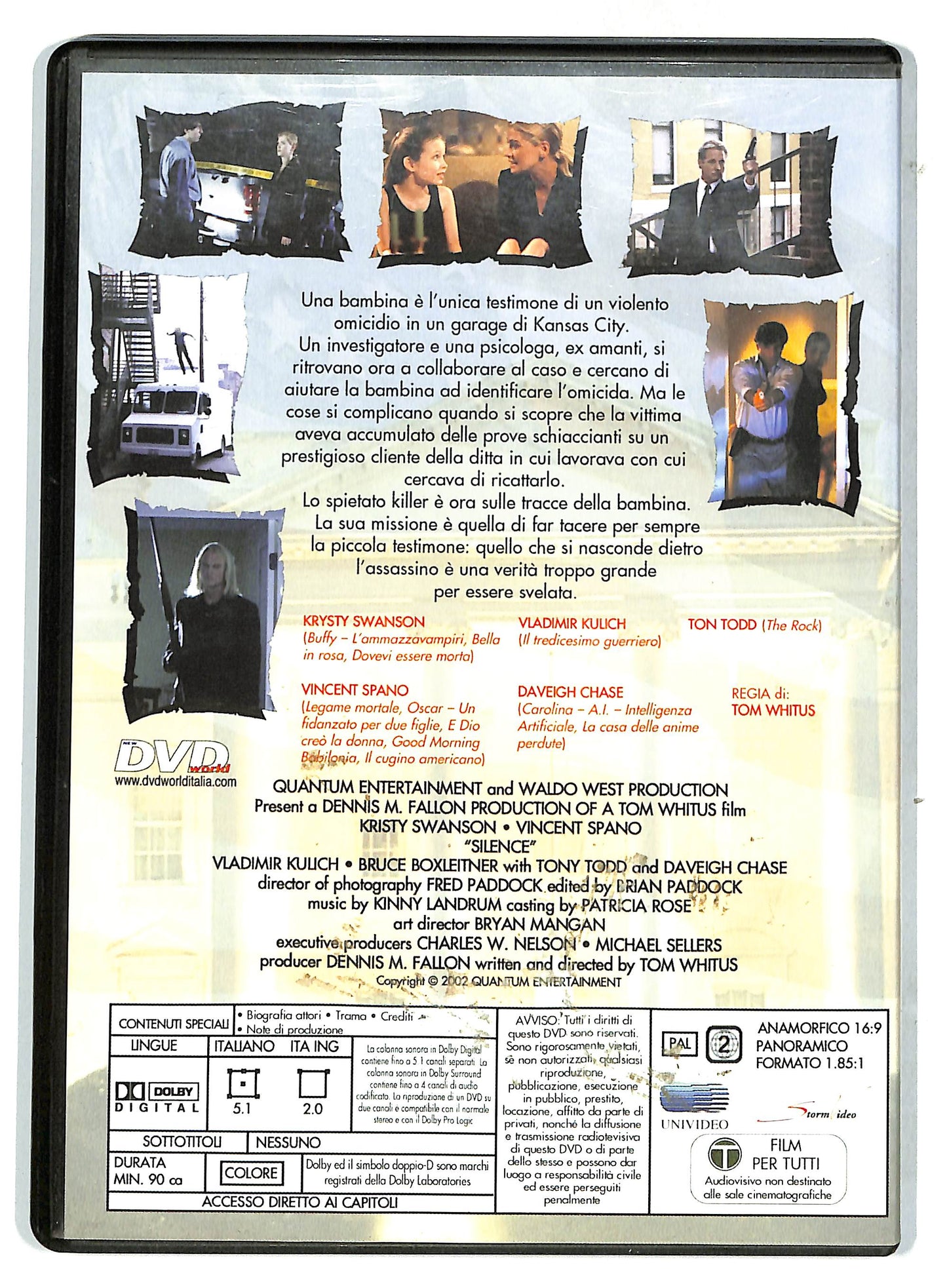 EBOND Silence Il Patto DVD D732327