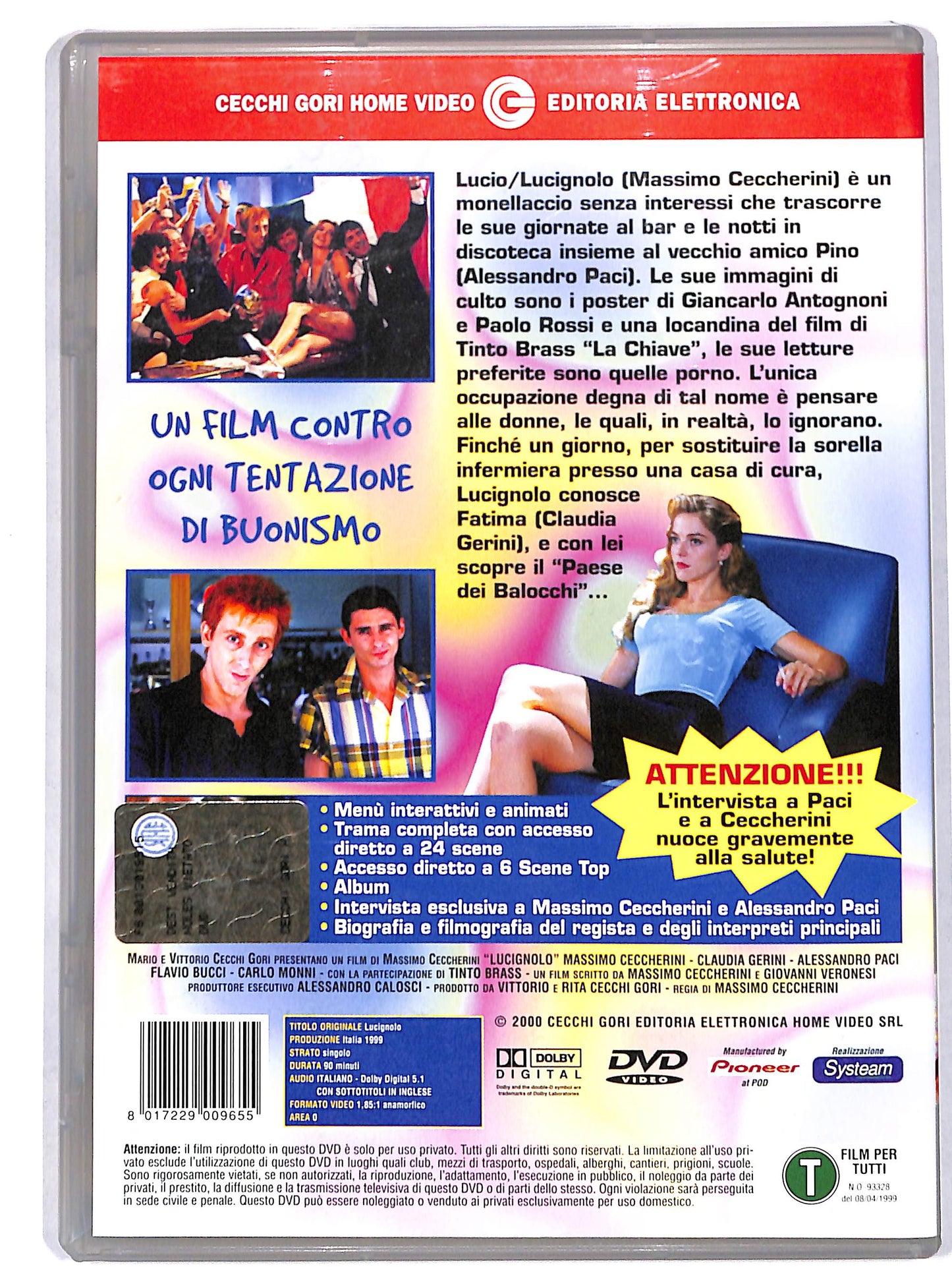 EBOND Massimo Ceccherini - Lucignolo DVD D732413