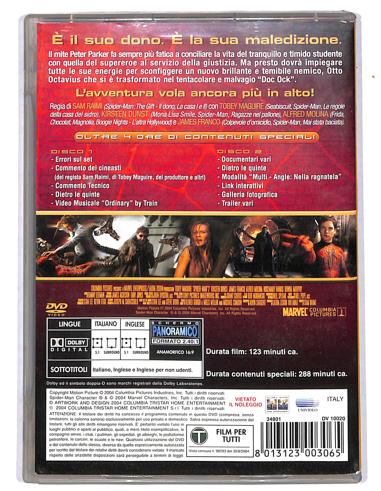 EBOND Spider-Man 2 (2 dischi) DVD D732446