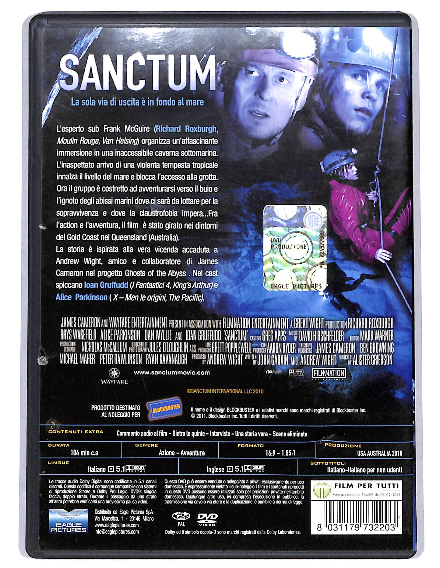 EBOND Sanctum NOLEGGIO DVD D732553