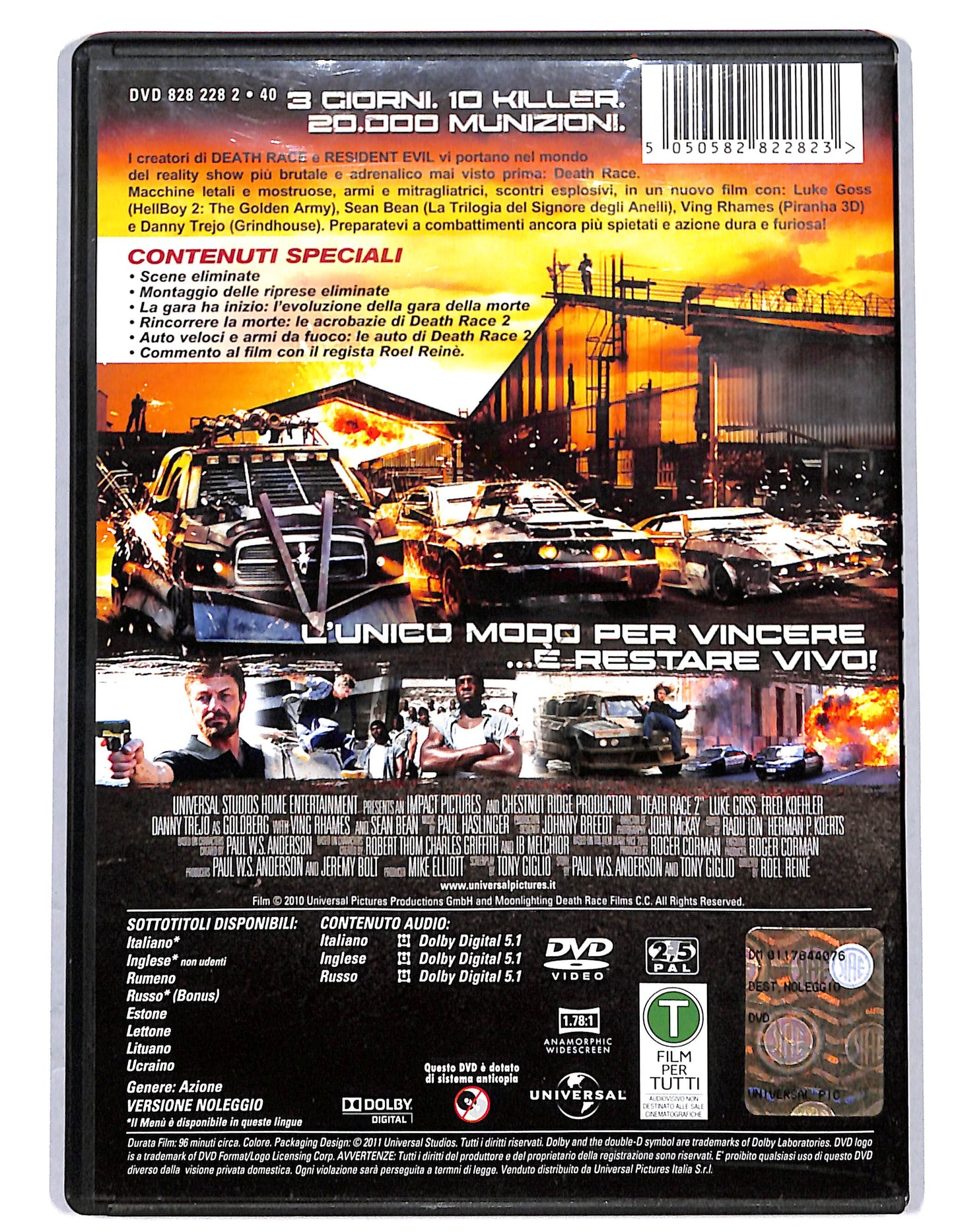 EBOND death race 2 DVD D732617