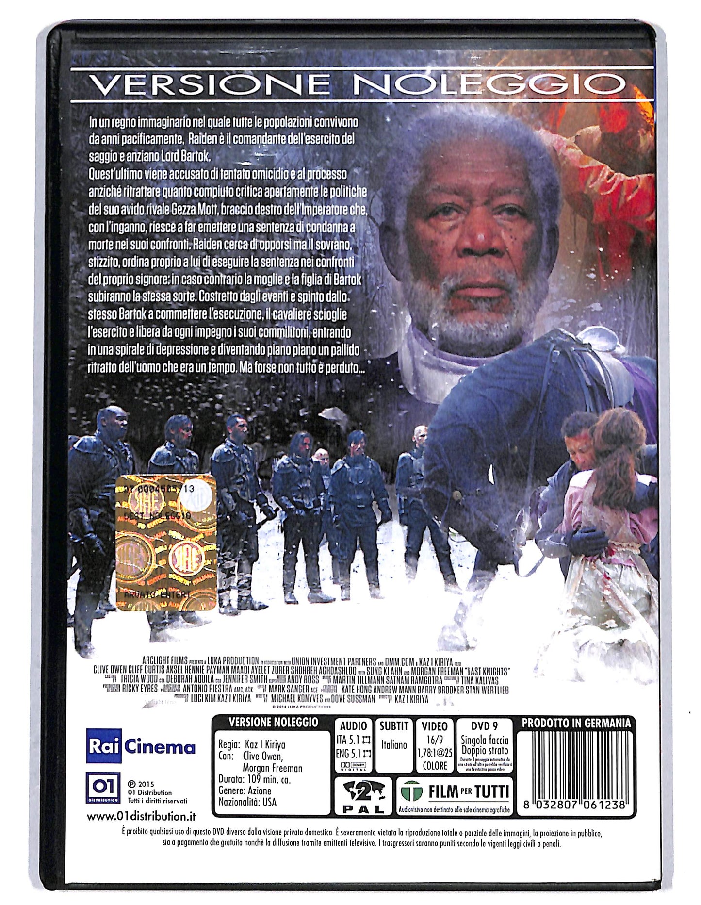 EBOND Last knights DVD NOLEGGIO D732635