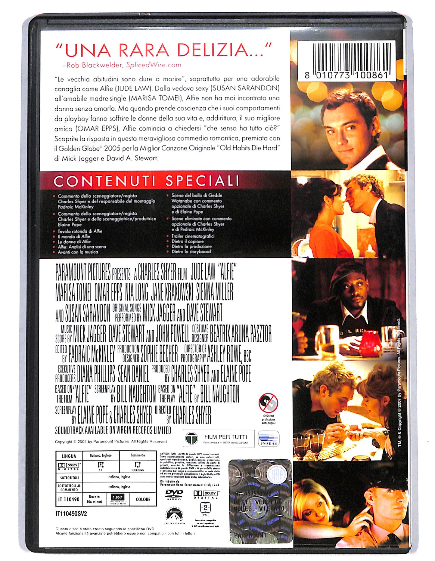 EBOND Alfie EDIZIONE SPECIALE DA COLLEZIONE DVD D732637