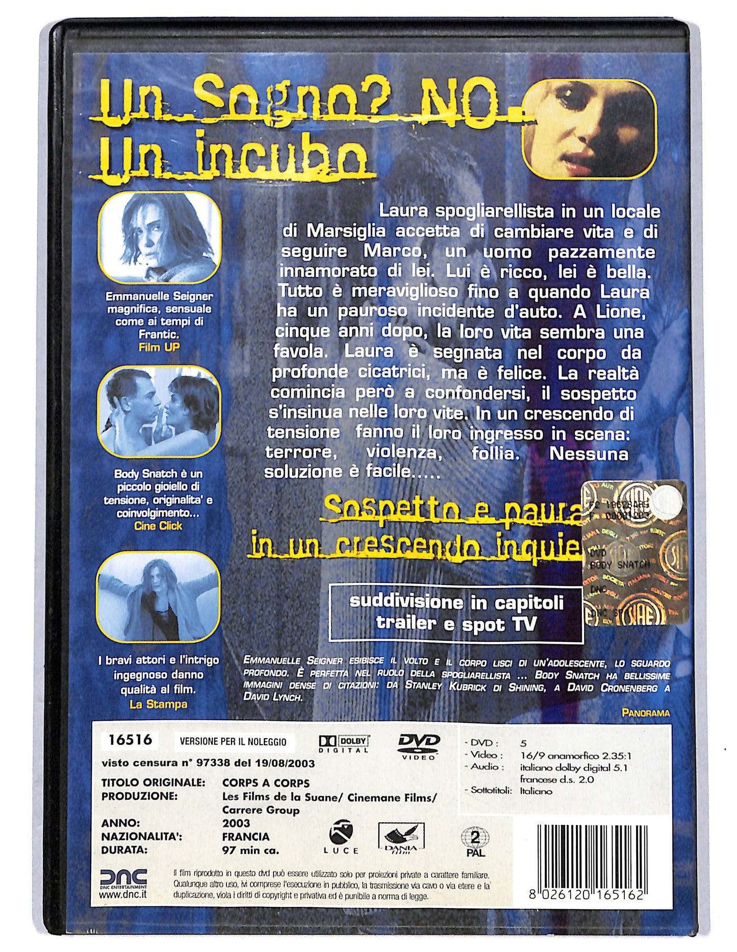 EBOND body snatch DVD D732639
