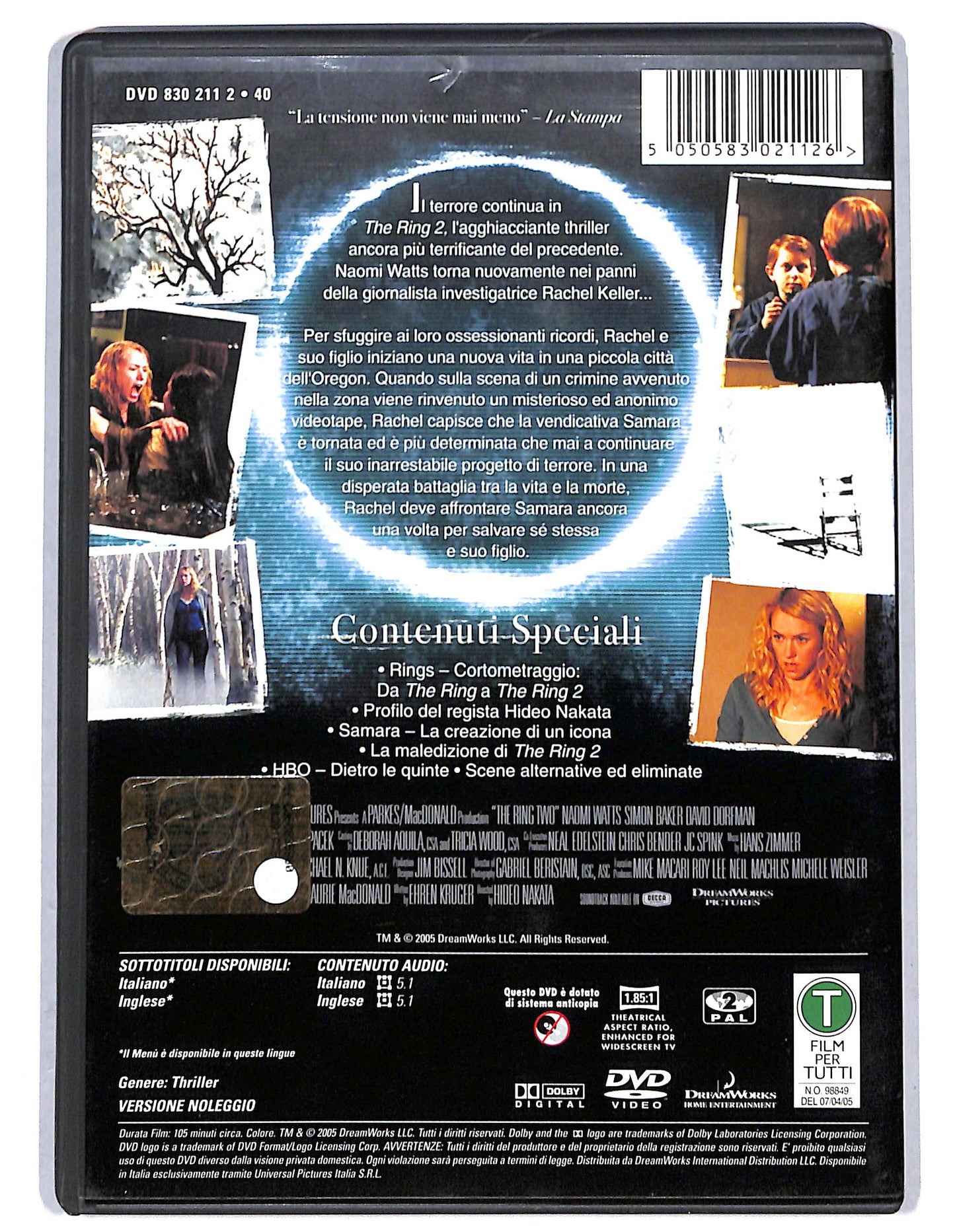 EBOND The Ring 2 NOLEGGIO DVD D732665