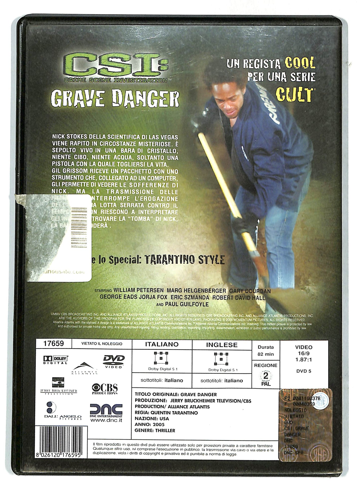 EBOND csi: grave danger DVD D732711