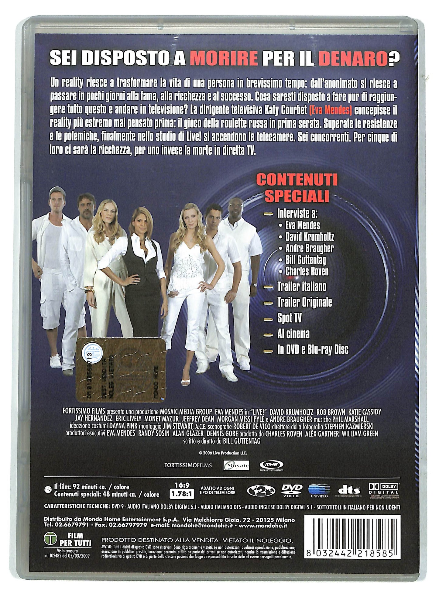 EBOND live! - ascolti record al primo colpo DVD D732723