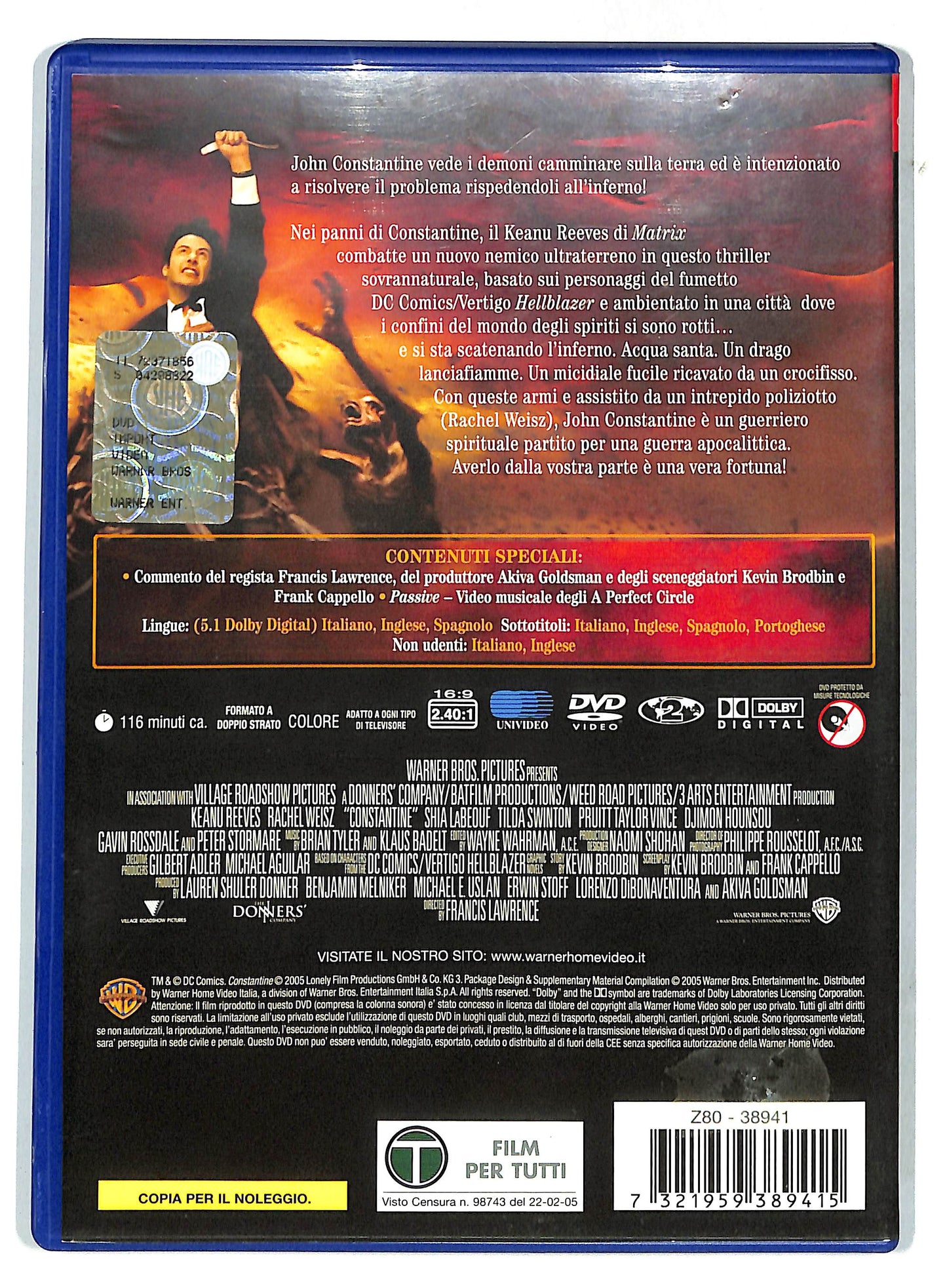 EBOND Constantine NOLEGGIO DVD D732725