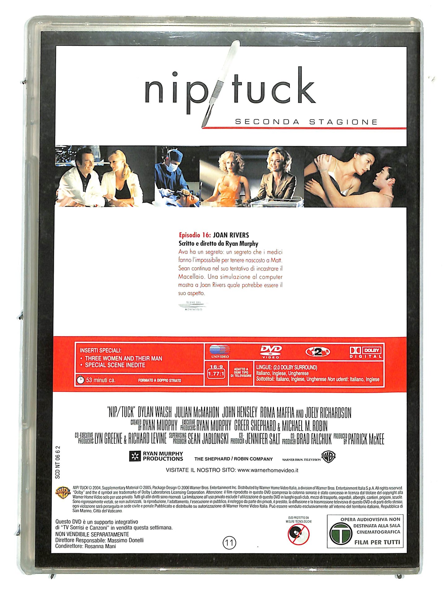 EBOND Nip tuck - seconda stagione disco due EDITORIALE DVD D732728