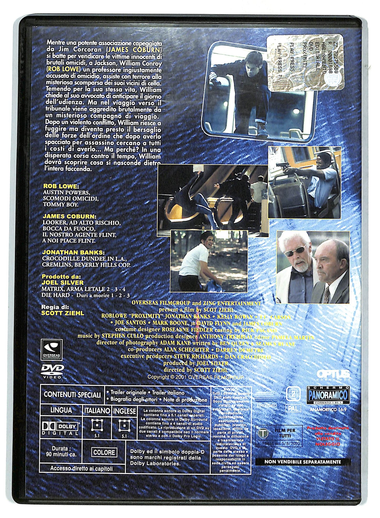 EBOND Proximity - Doppia fuga EDITORIALE DVD D732729