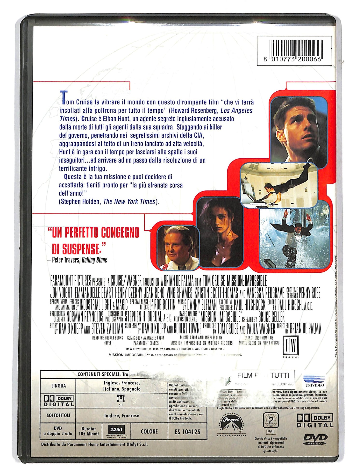 EBOND Mission: Impossible DVD D732735
