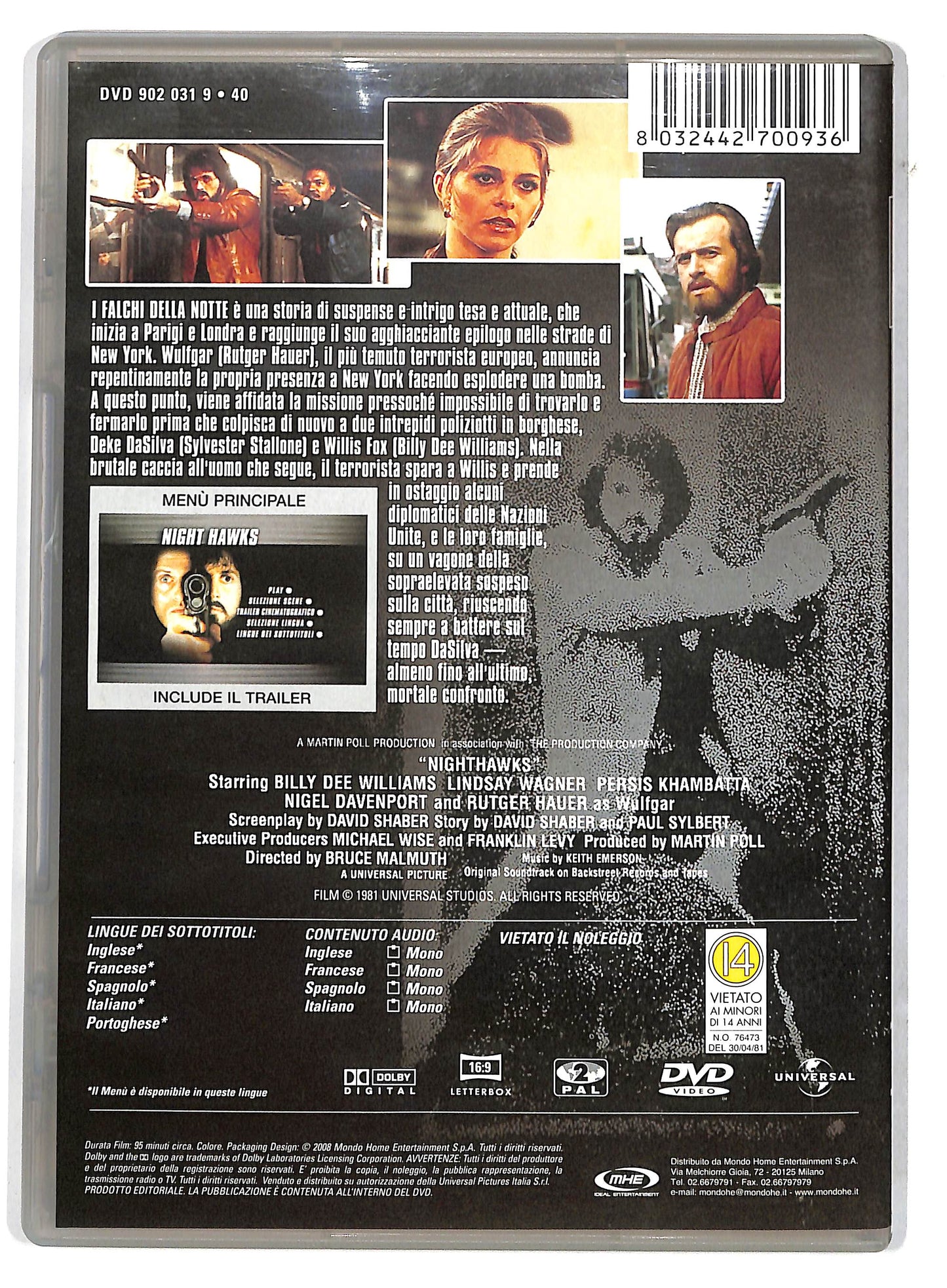 EBOND I Falchi Della Notte DVD D732752