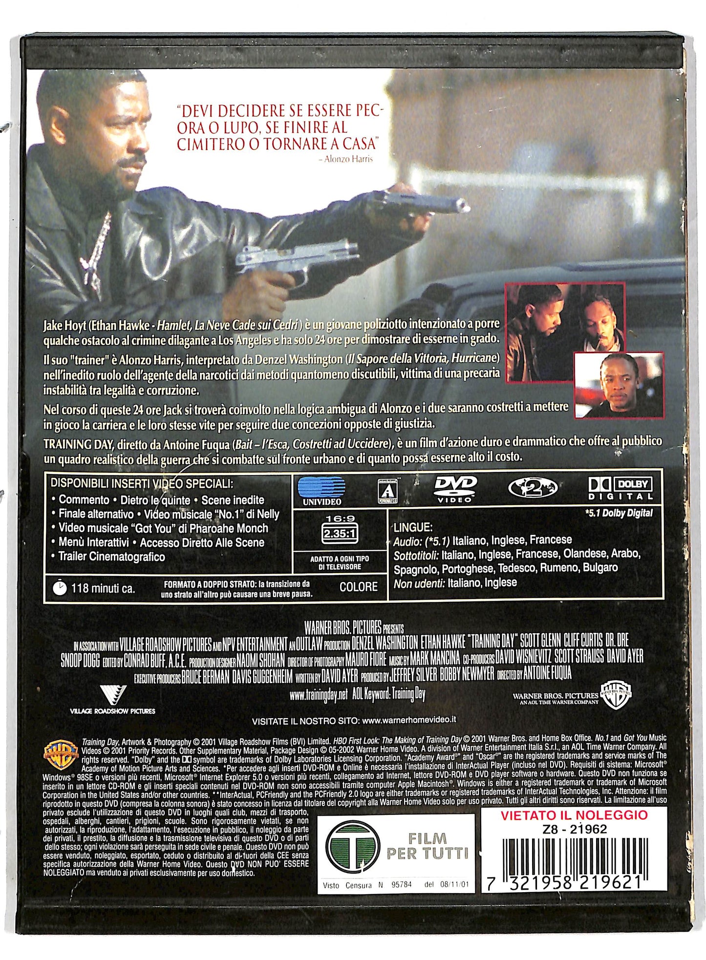 EBOND Training Day SNAPPER DVD D732836