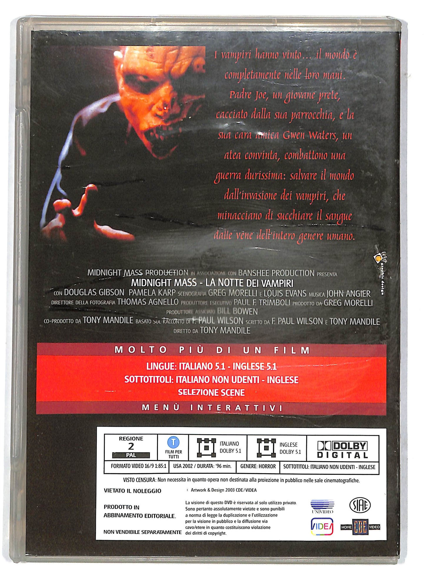 EBOND La notte dei vampiri DVD EDITORIALE D732917