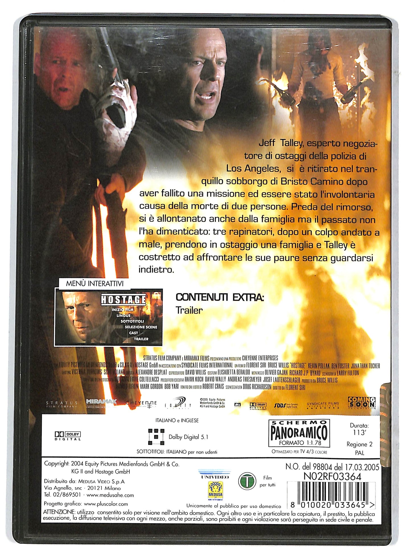 EBOND Hostage NOLEGGIO DVD D732926