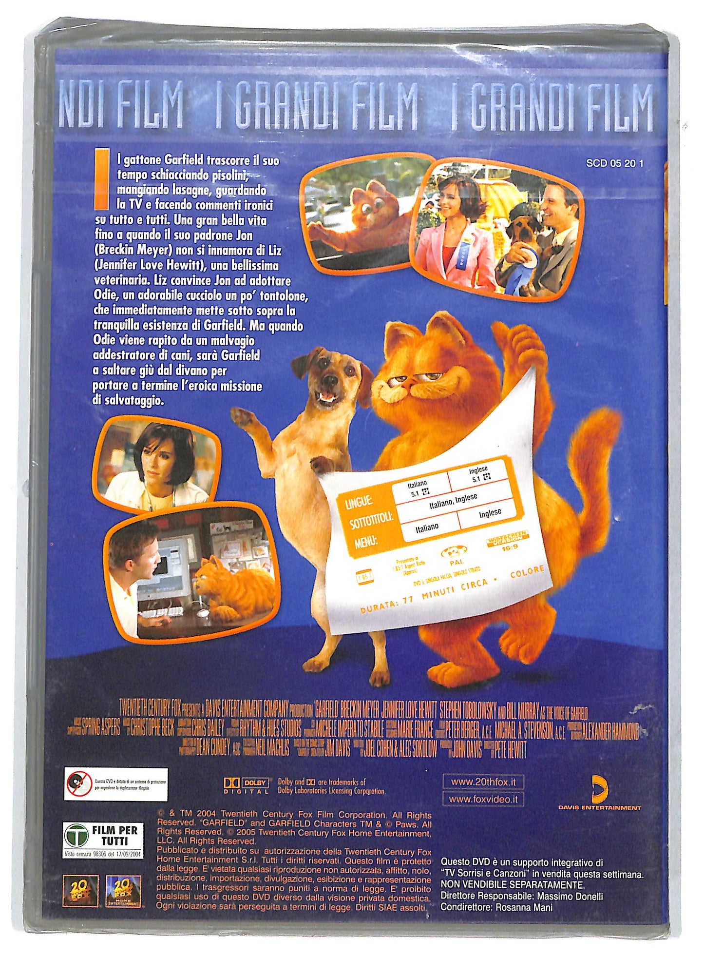 EBOND Garfield - Il film DVD D733011