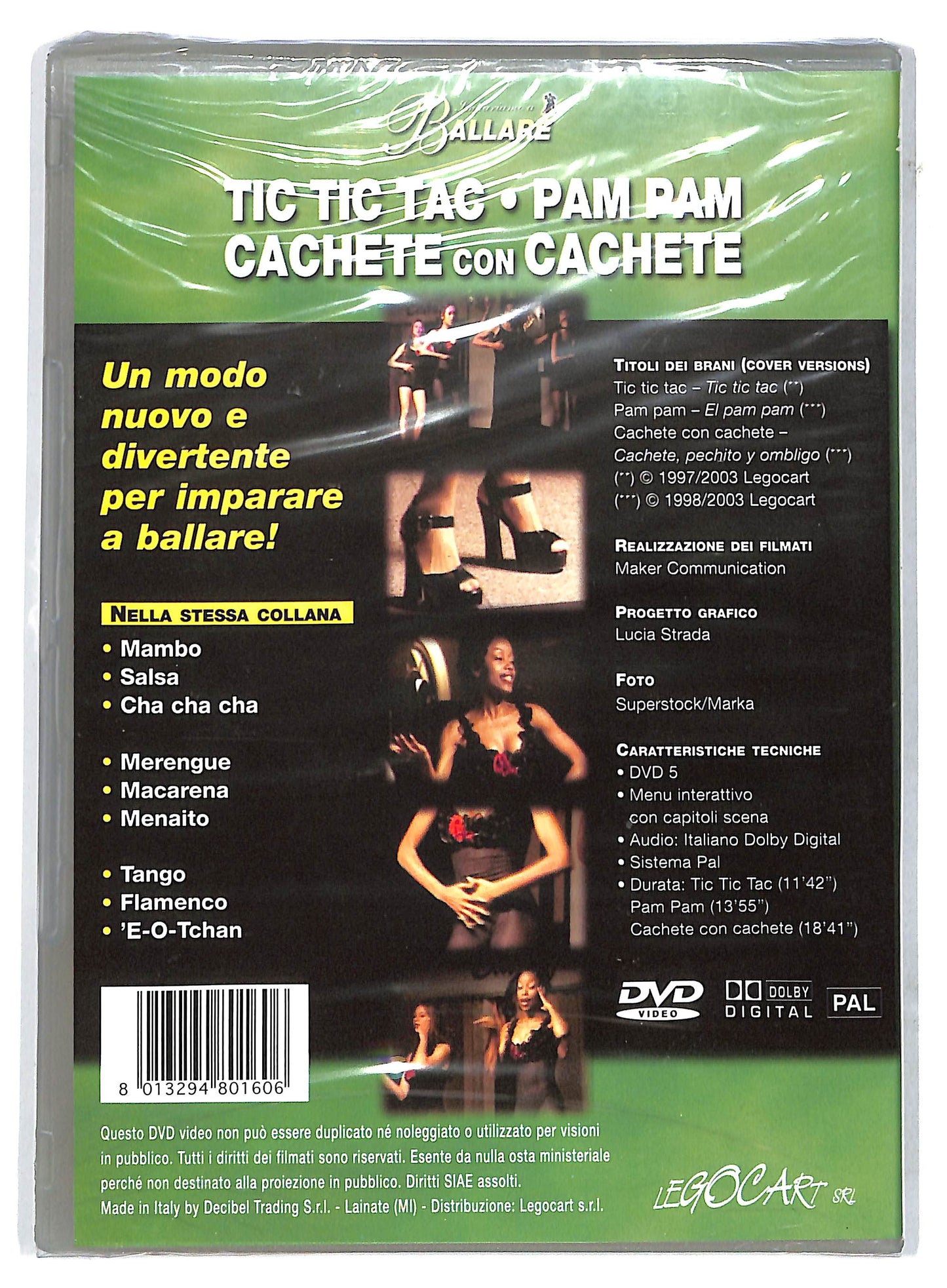 EBOND Impariamo A Ballare - Tic tic tac pam pam cachete DVD D733012