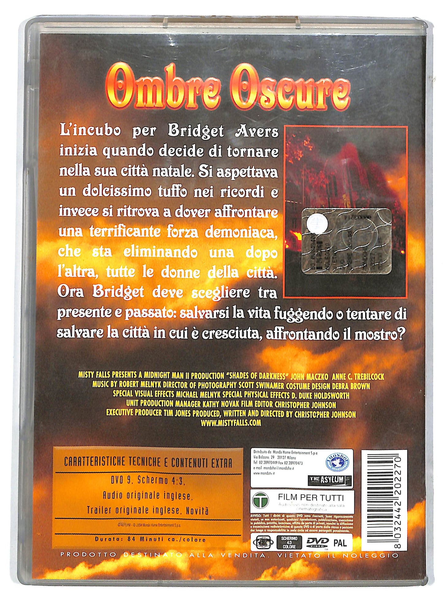 EBOND Ombre Oscure DVD D733028
