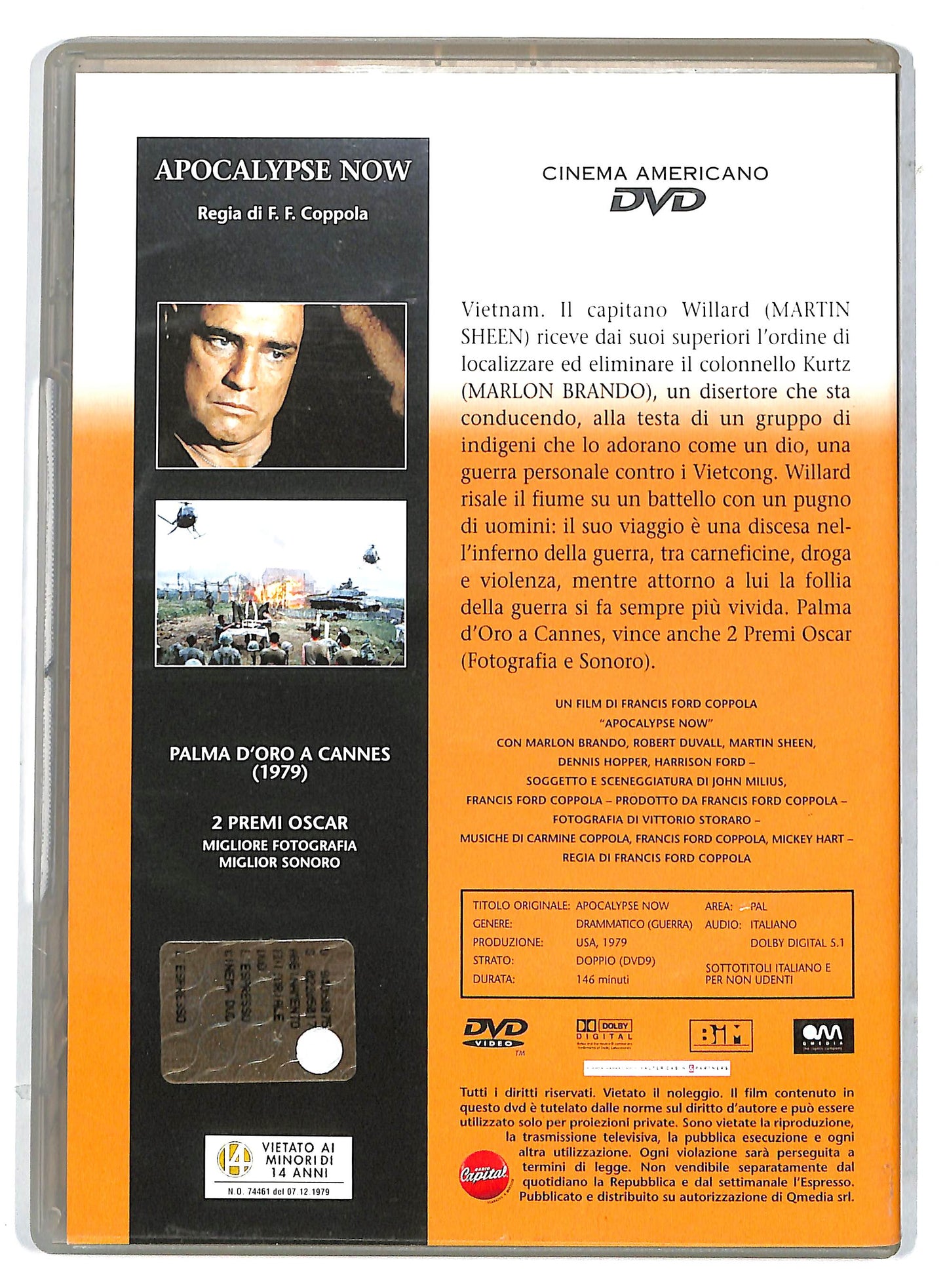 EBOND Apocalypse Now EDITORIALE DVD D733134