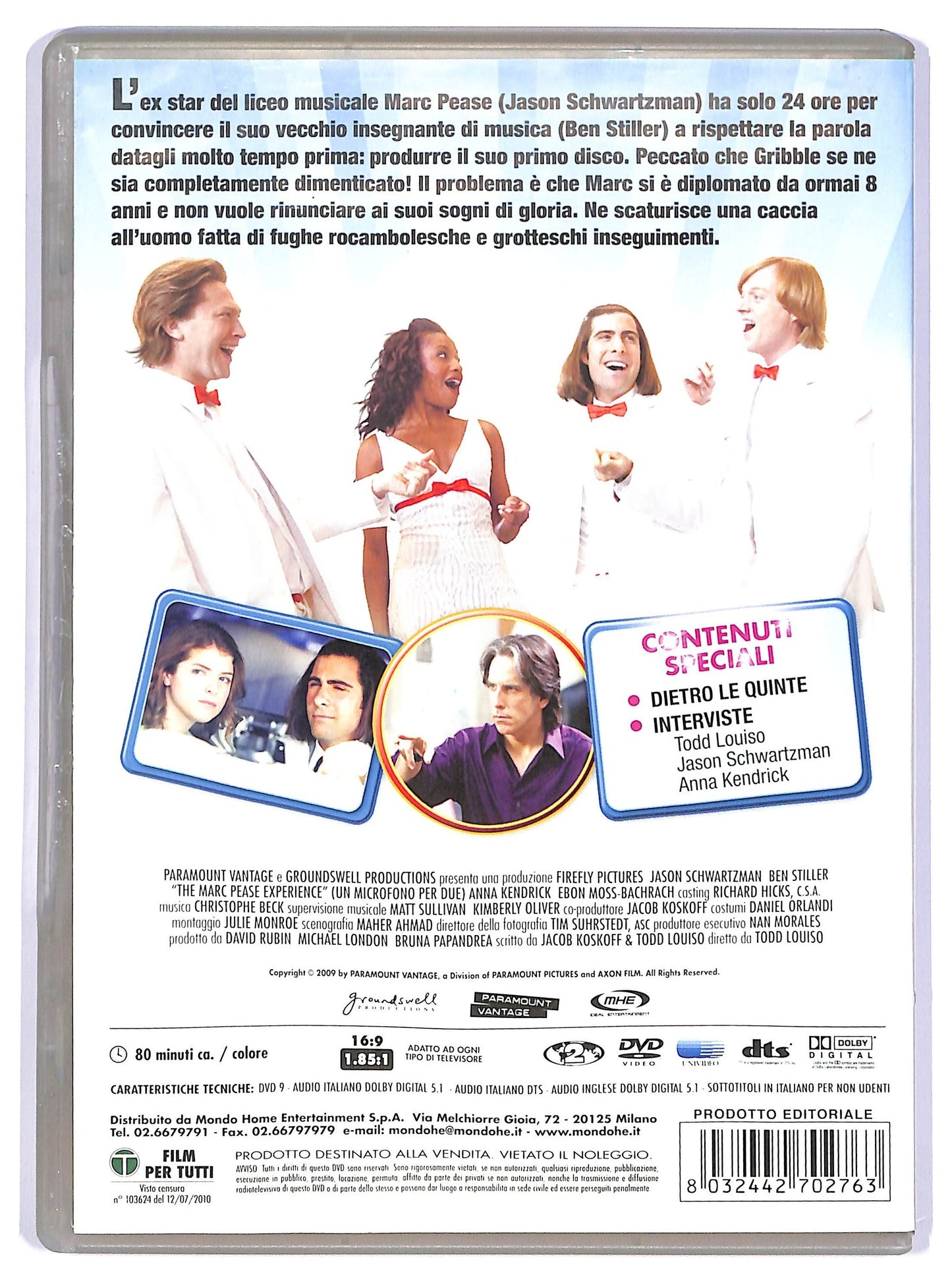 EBOND Un microfono per due DVD D733223