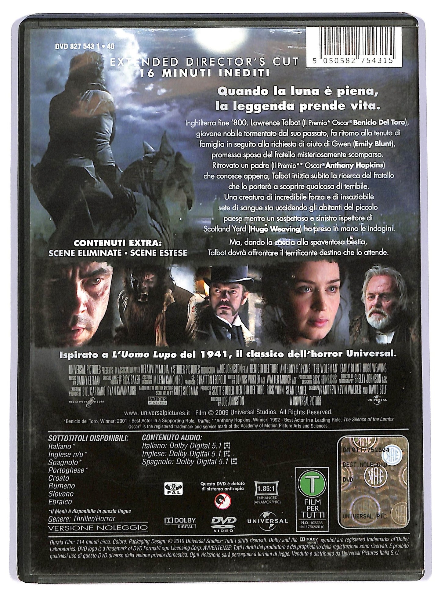 EBOND Wolfman NOLEGGIO DVD D733259