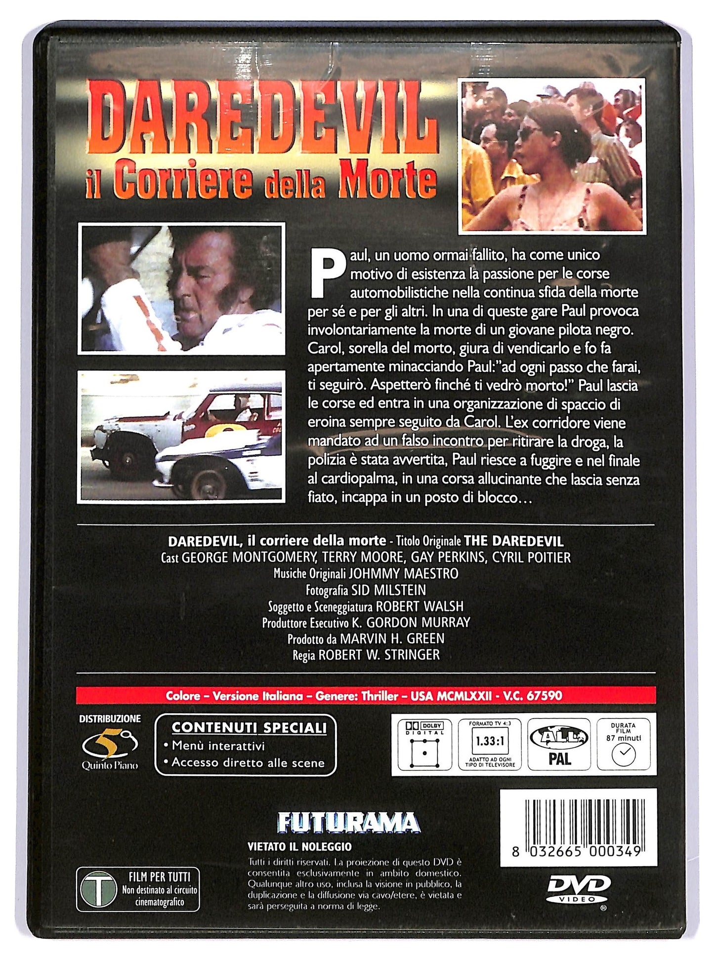 EBOND daredevil - il corriere della morte DVD D733327