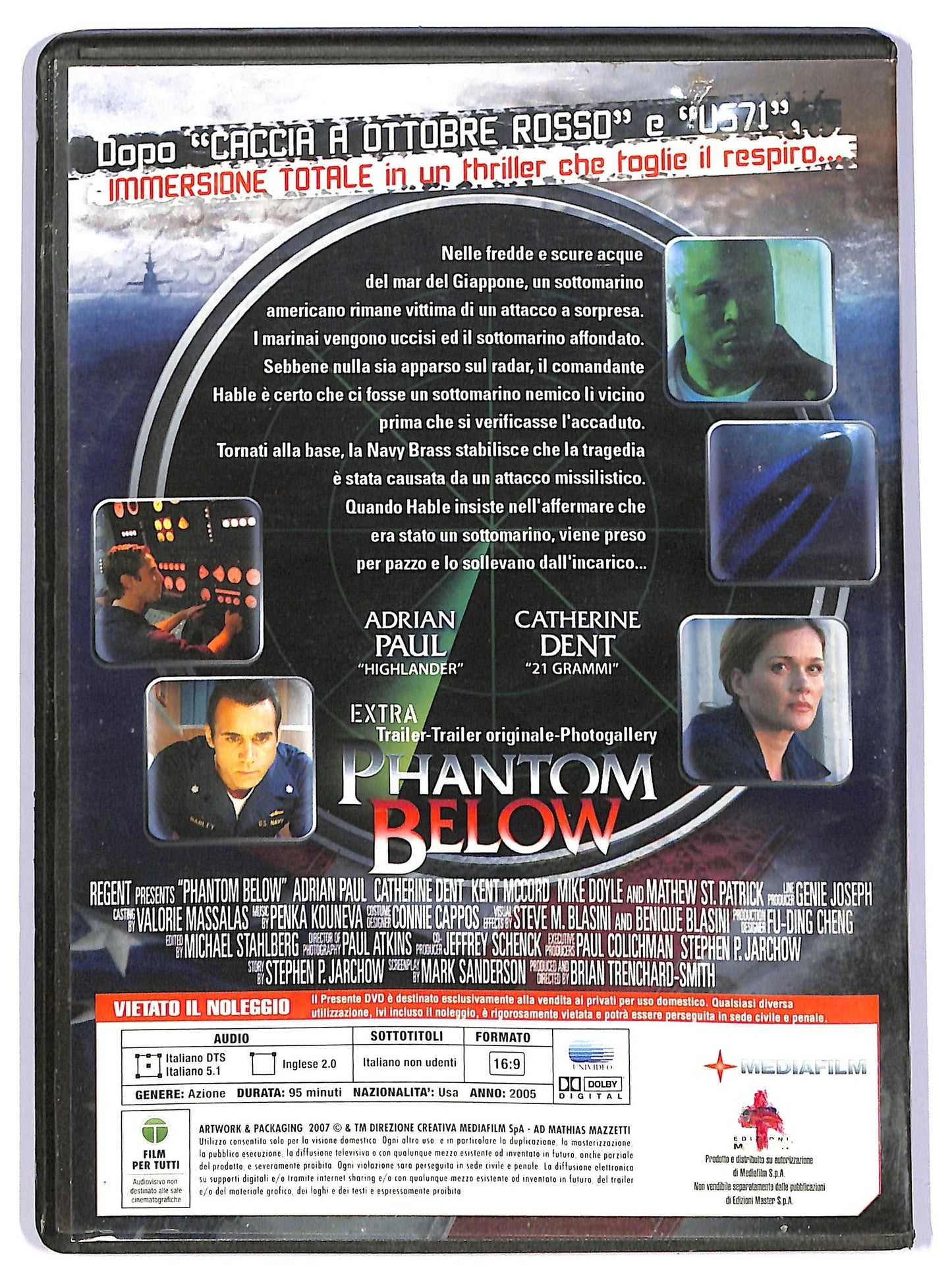 EBOND Phantom Below EDITORIALE DVD D733333