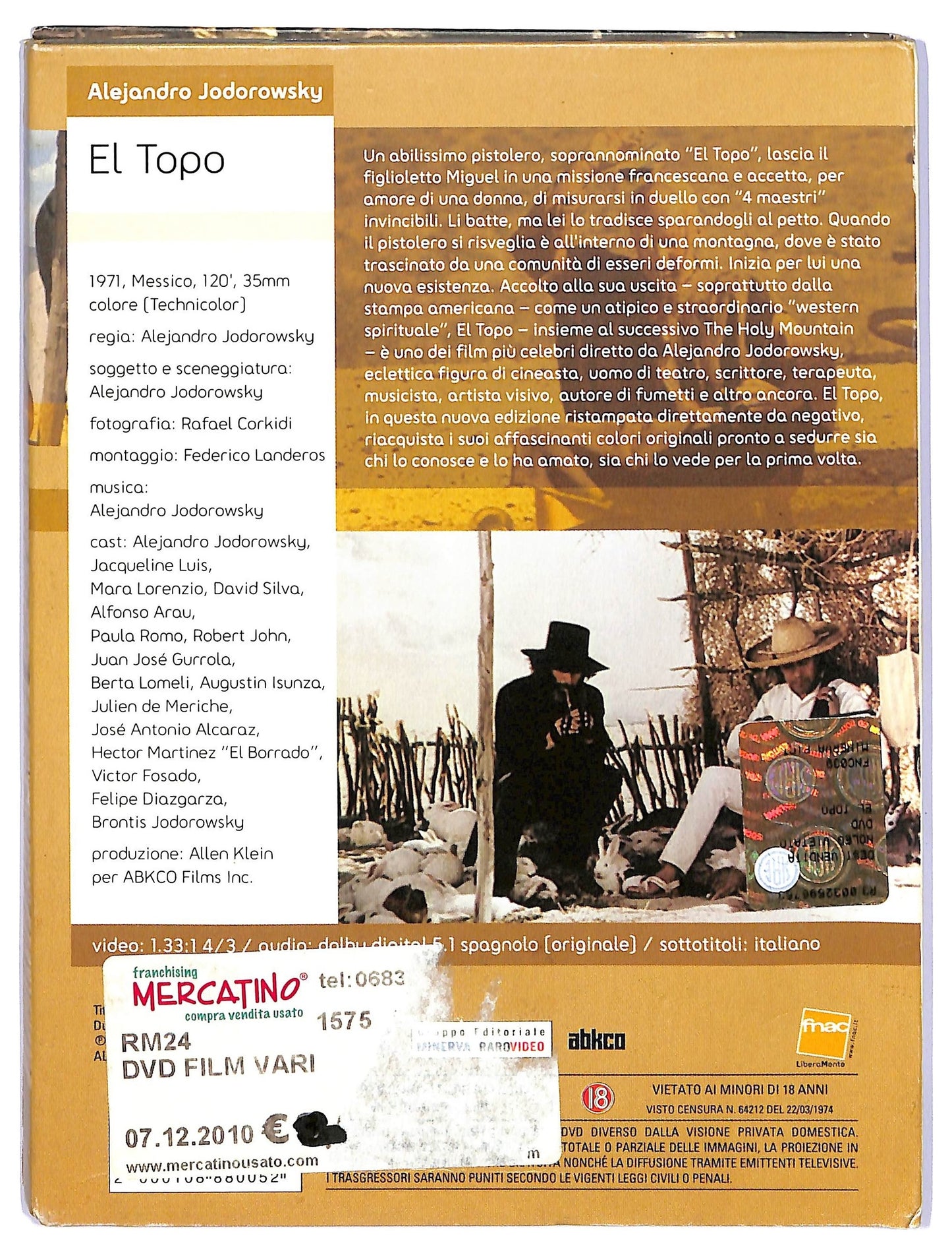 EBOND El Topo DVD D733338