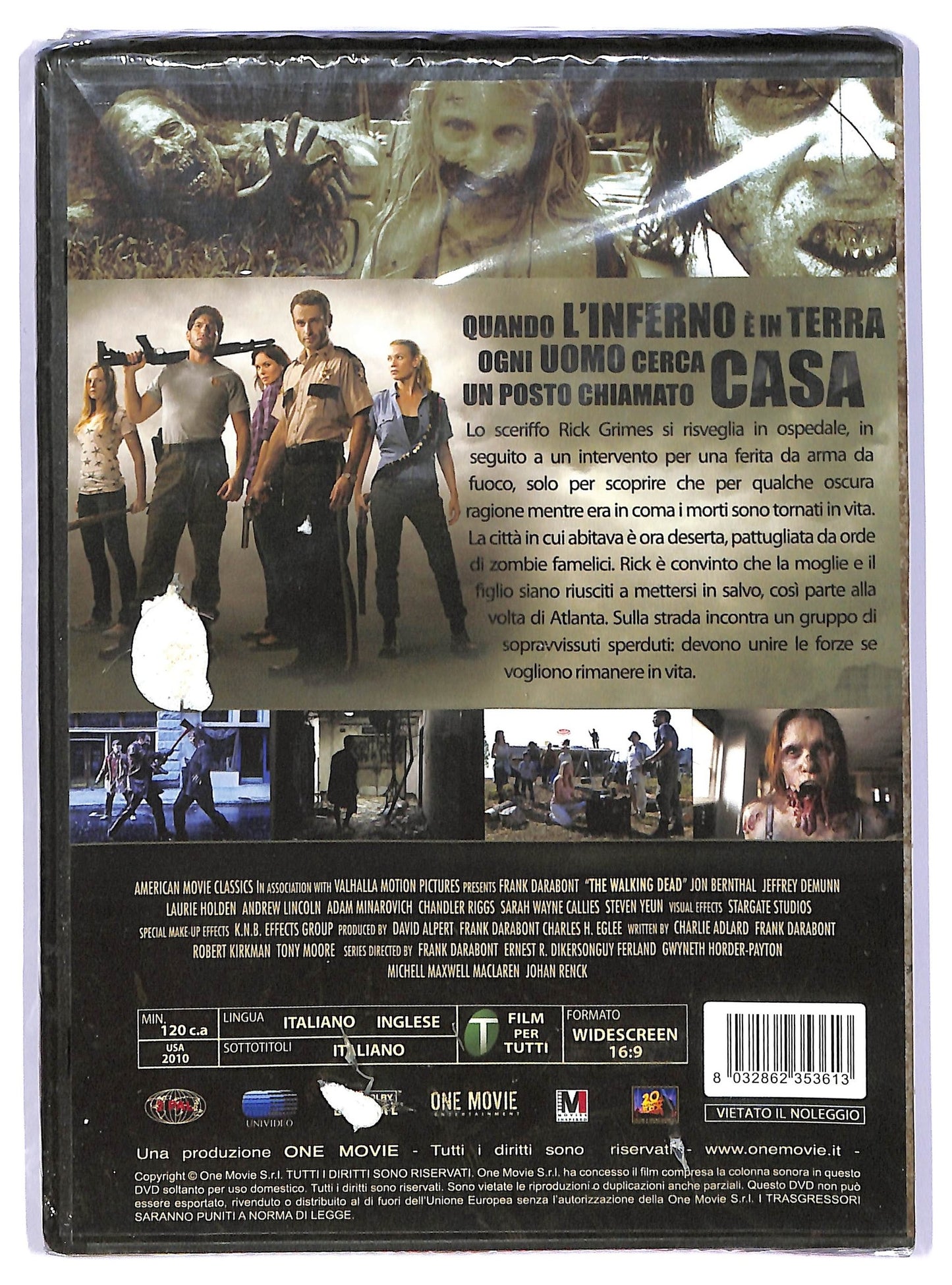 EBOND The Walking Dead stagione uno 3 episodi DVD D733355