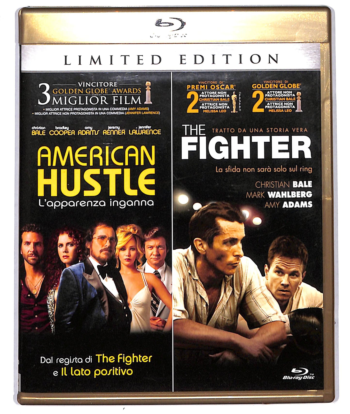 EBOND American Hustle L'apparenza Inganna + The Fighter BLURAY D733644