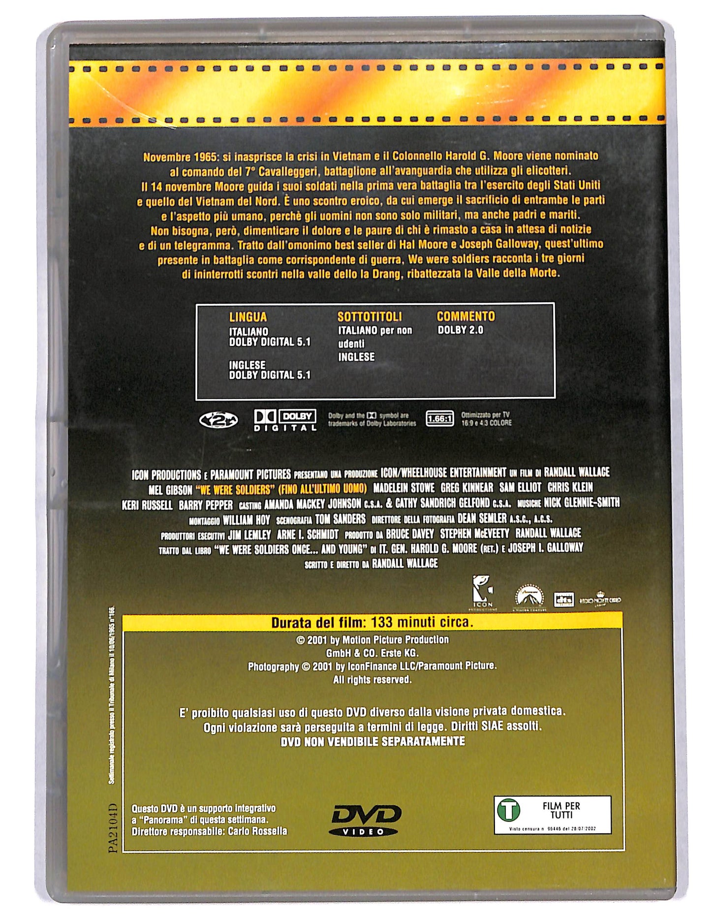 EBOND We Were Soldiers - Fino all'ultimo uomo EDITORIALE DVD D733735