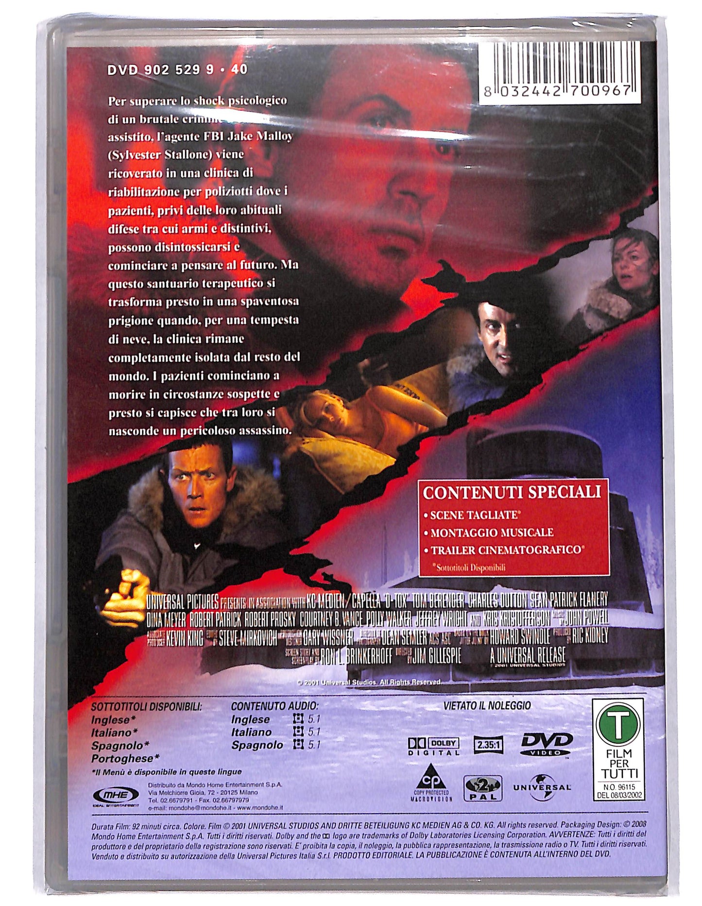 EBOND D-Tox EDITORIALE DVD D733736