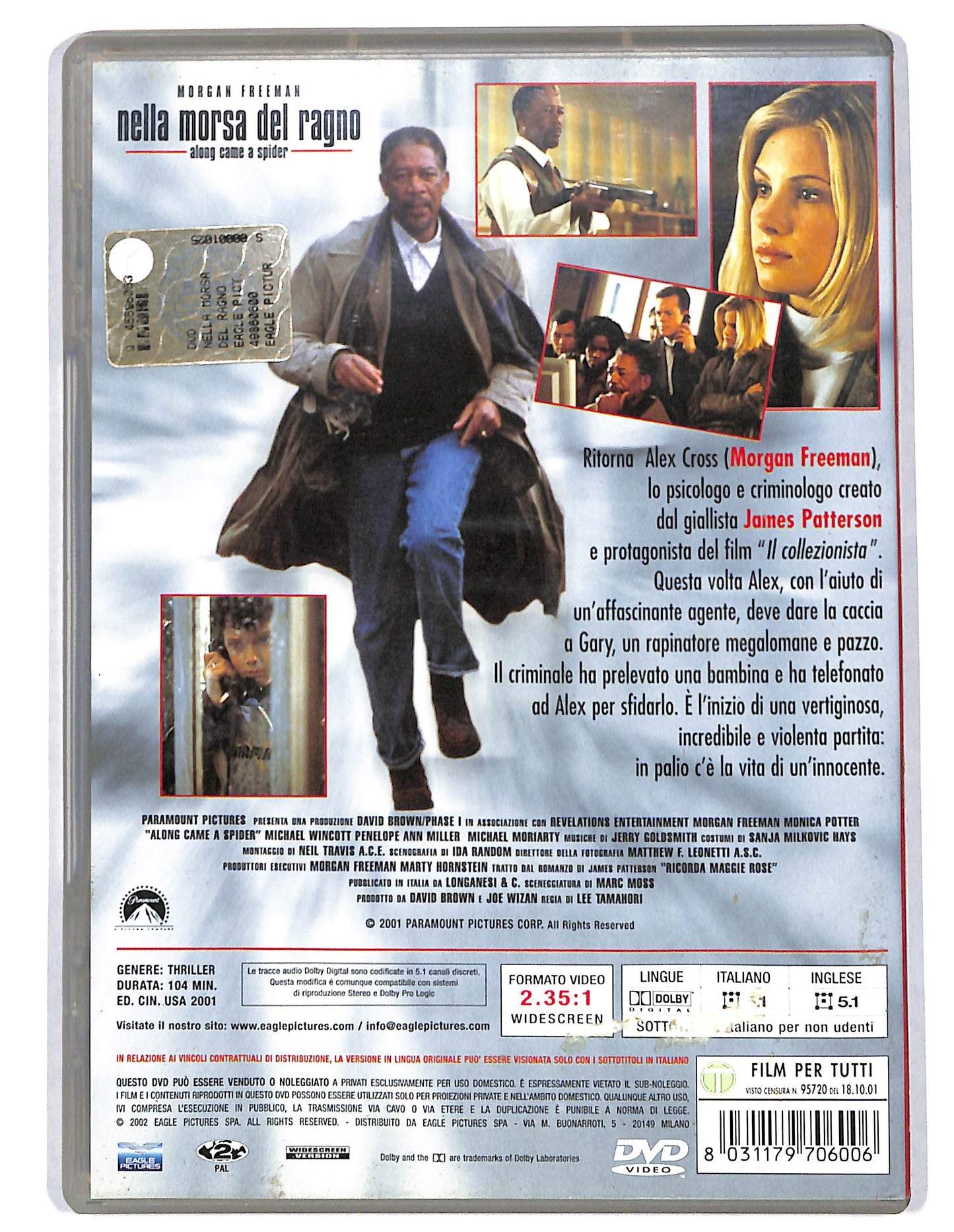 EBOND Nella Morsa Del Ragno - Along Came a Spider DVD D733863