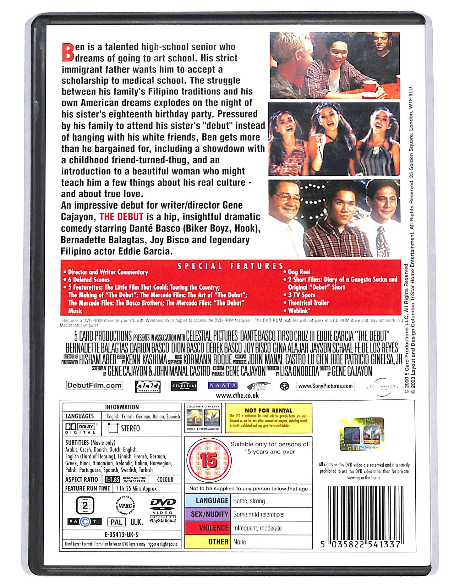 EBOND The debut - uk edition DVD D733902
